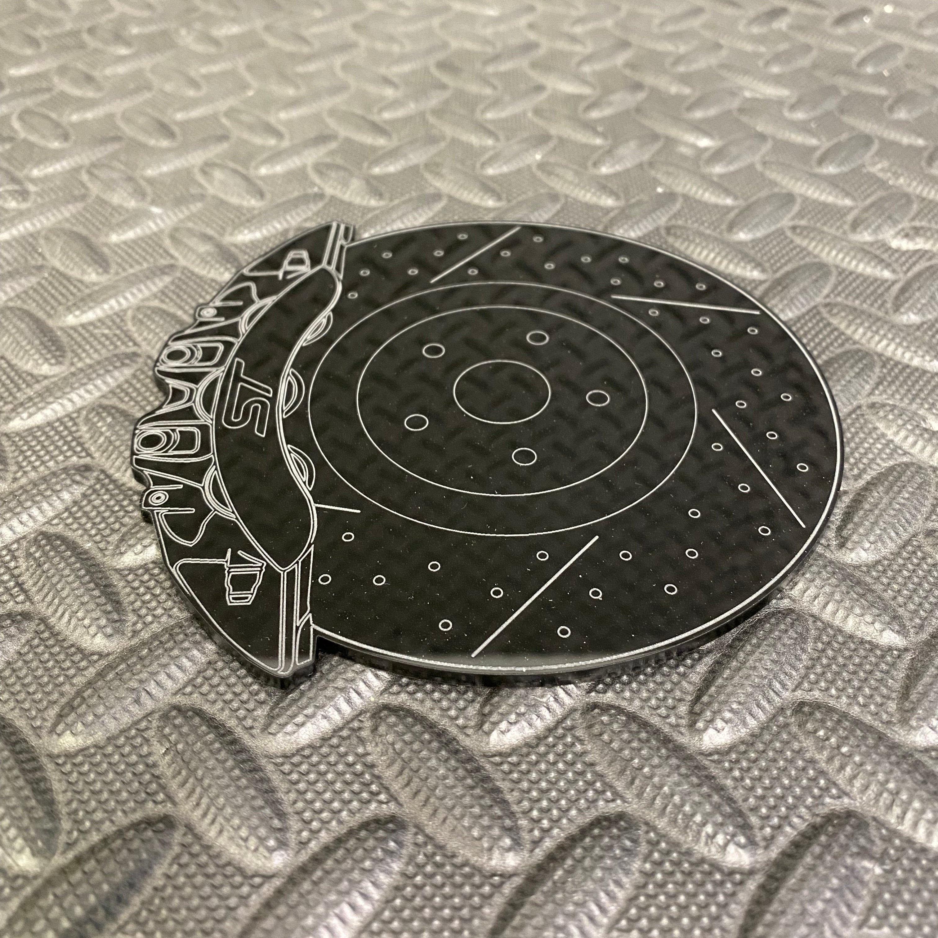 Brake Disc / Caliper Engraved Drinks Coaster - RS / ST / VXR