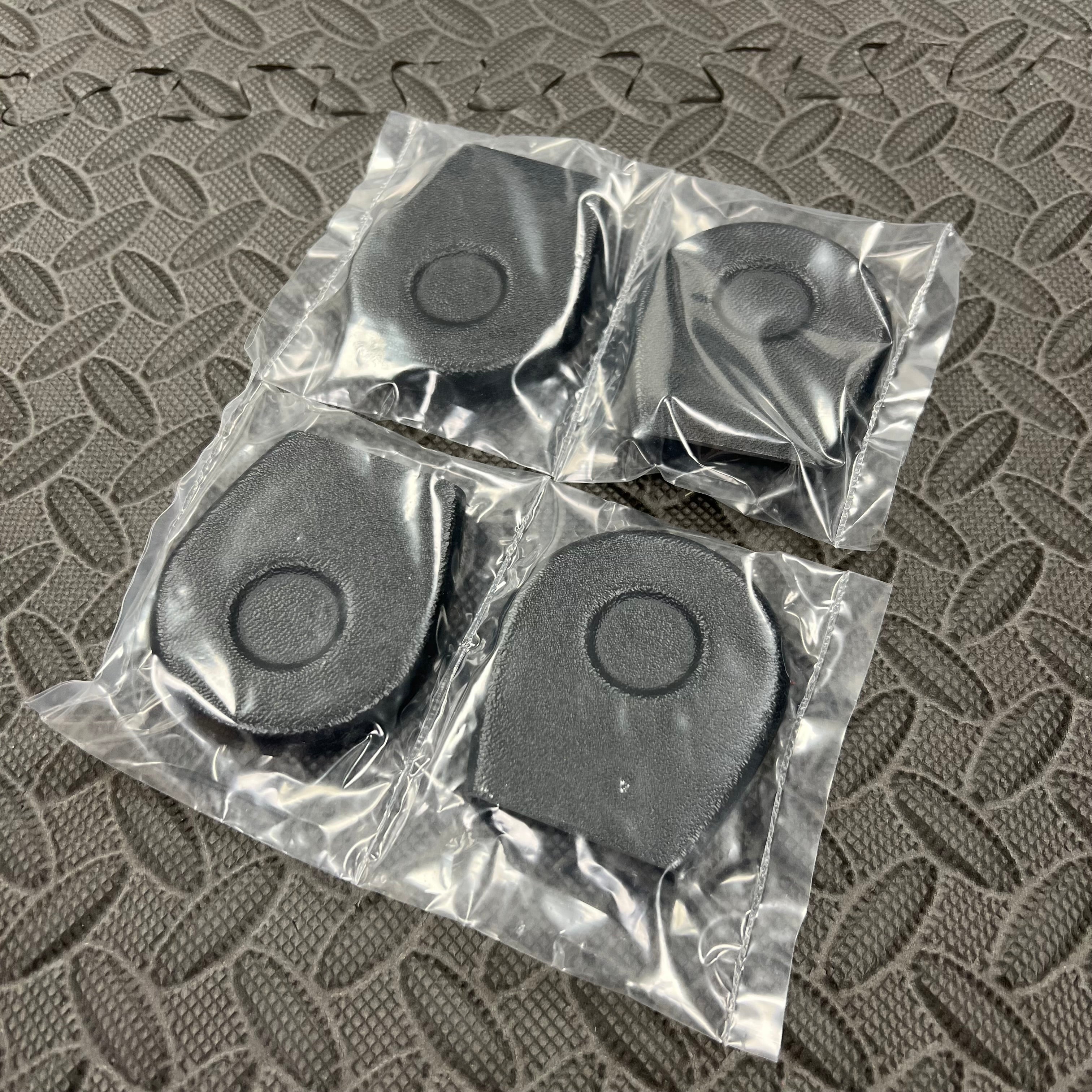 Proform Seat Rail End Covers With Gel Badge Recess - Mk7/7.5 Fiesta - Textured OEM Plastic