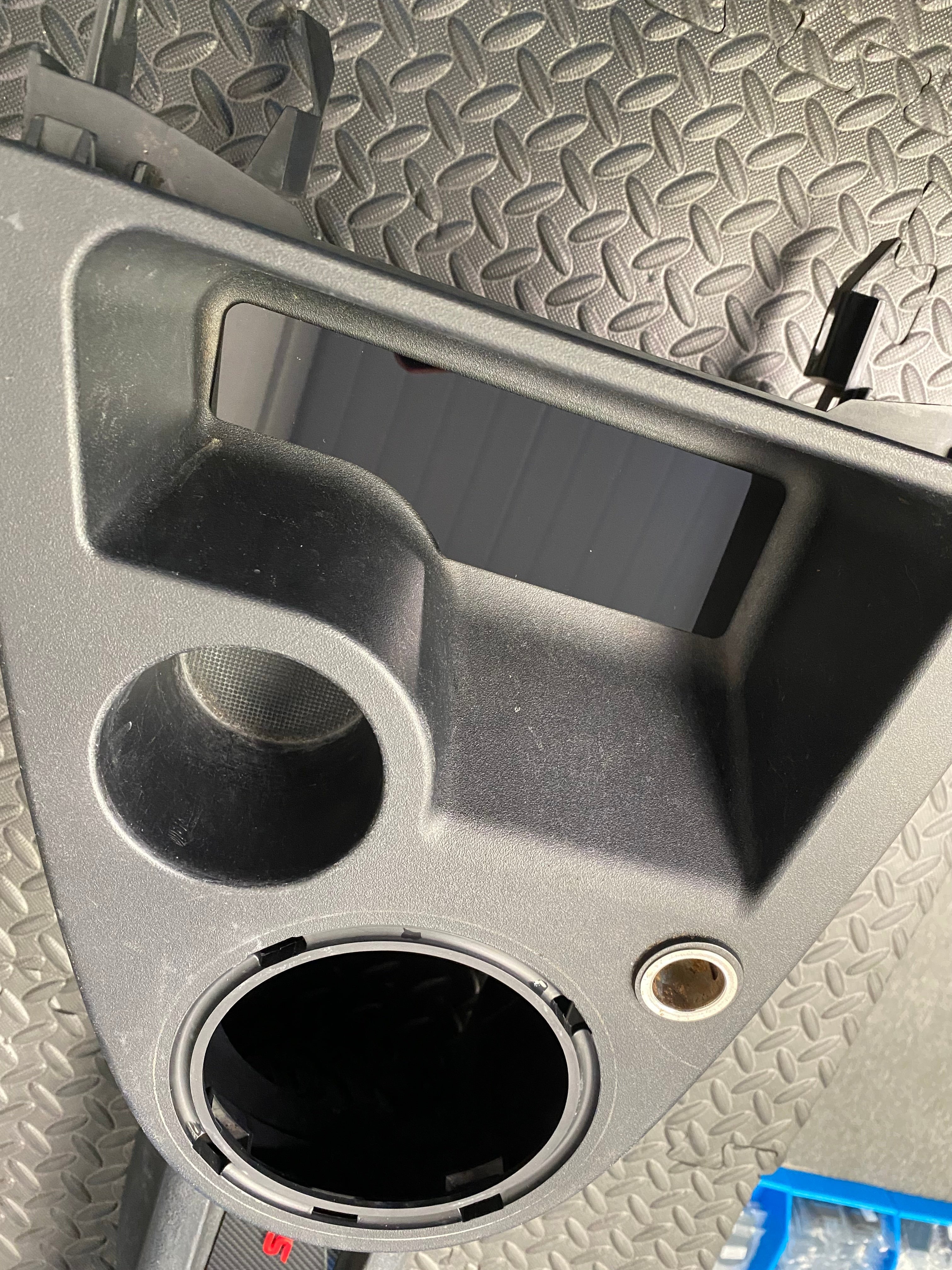 Plaque d'insertion de console centrale pour Fiesta Mk6