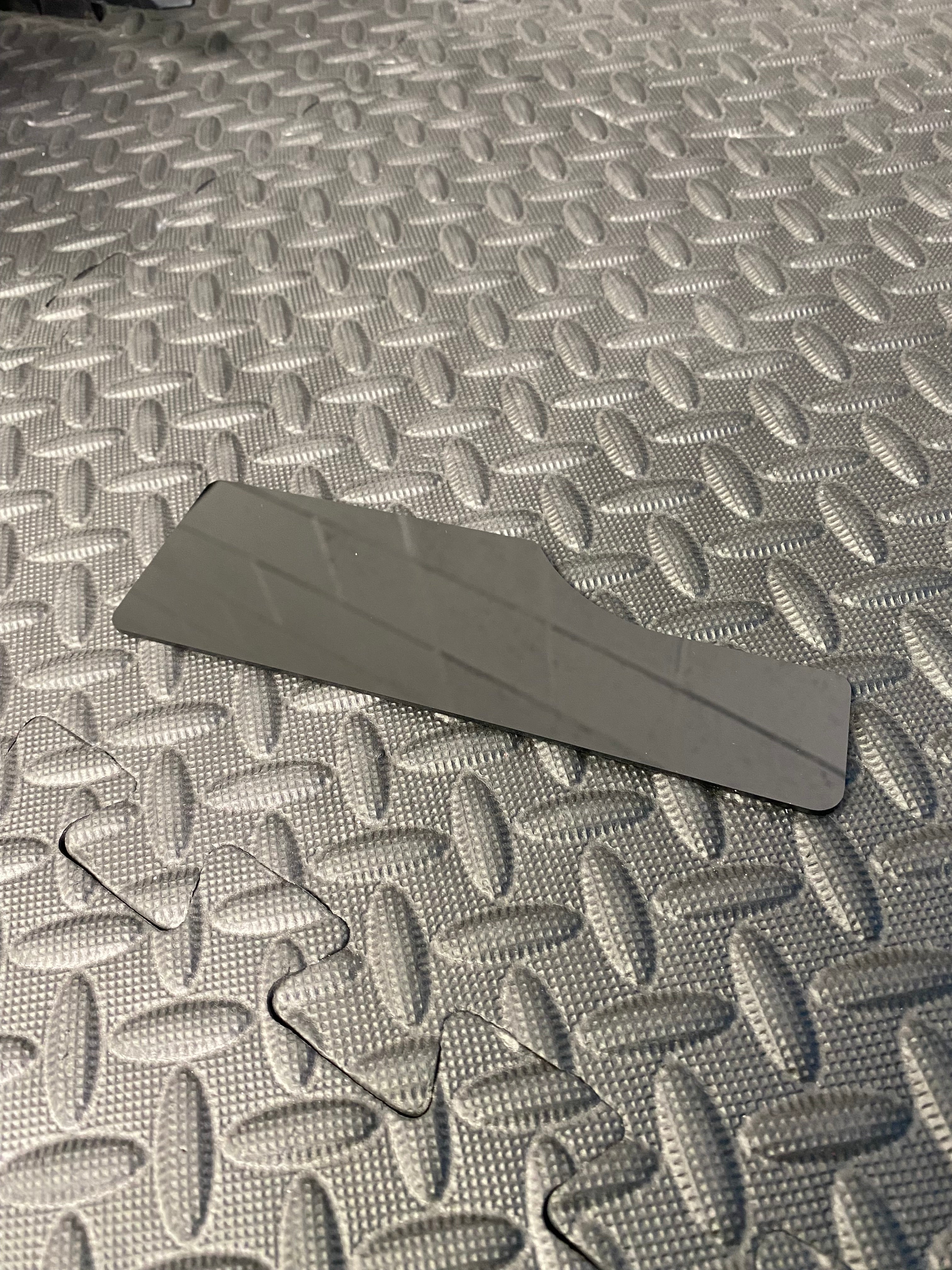 Plaque d'insertion de console centrale pour Fiesta Mk6