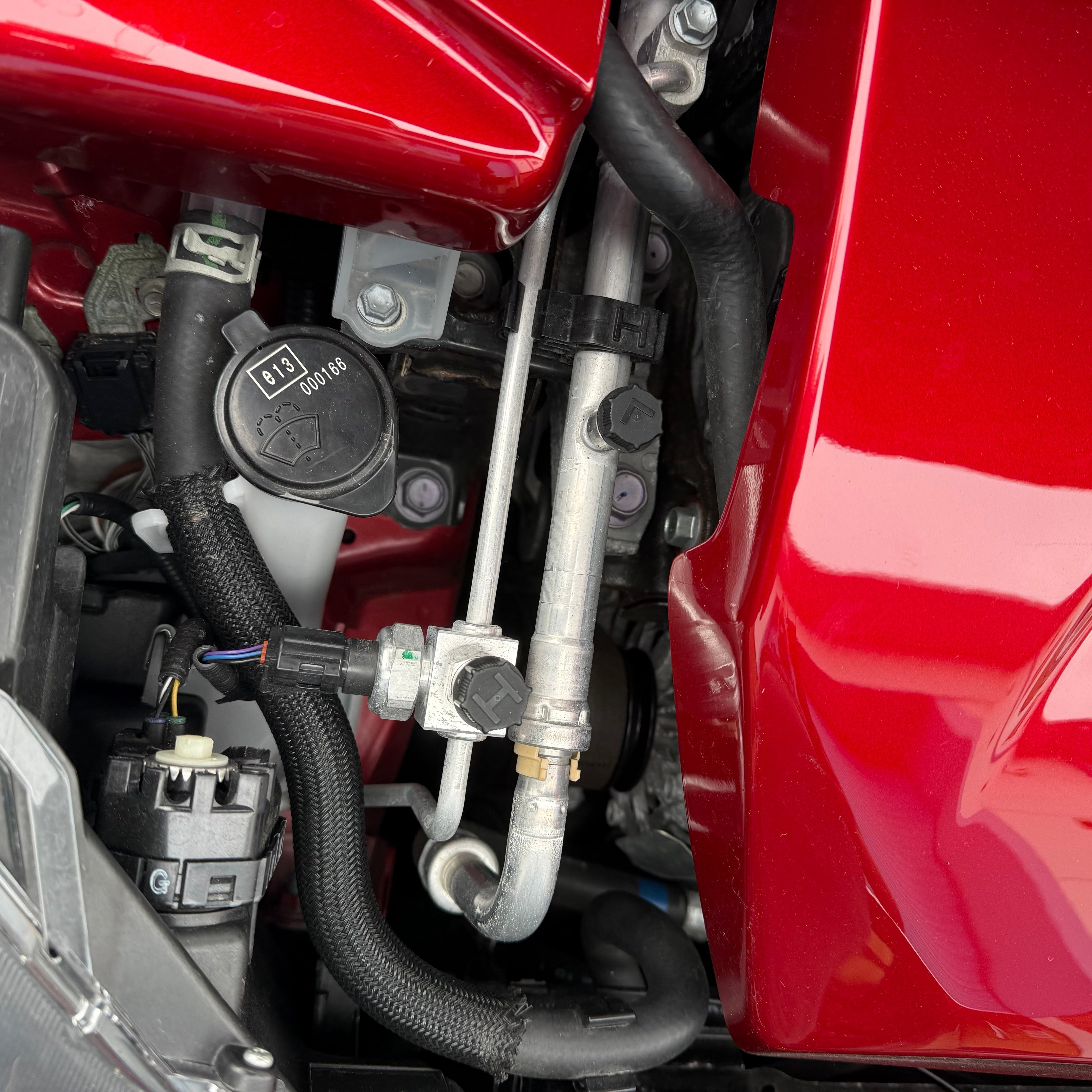 Proform Air Con Cover - Yaris GR - Pre-Installation