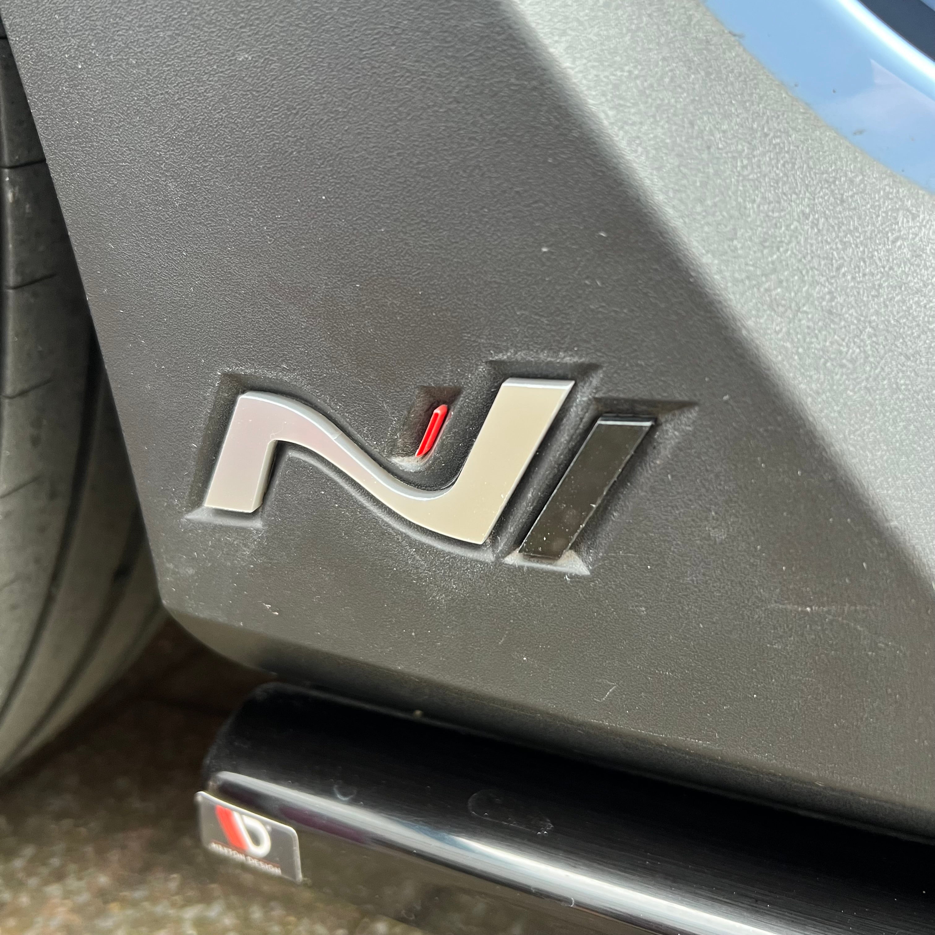 Hyundai i20N Side Skirt Acrylic Badges (Pair)
