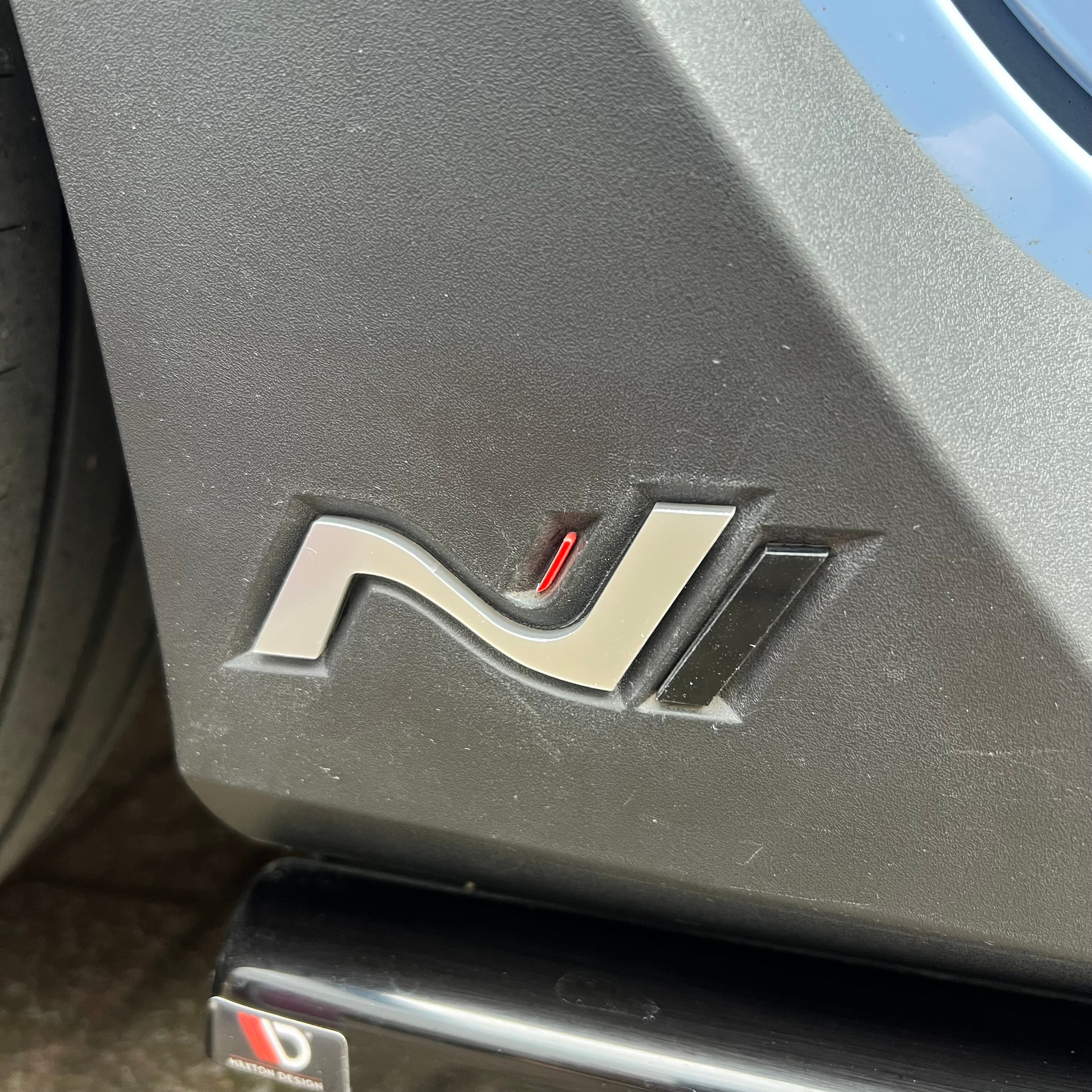 Hyundai i20N Side Skirt Acrylic Badges (Pair)