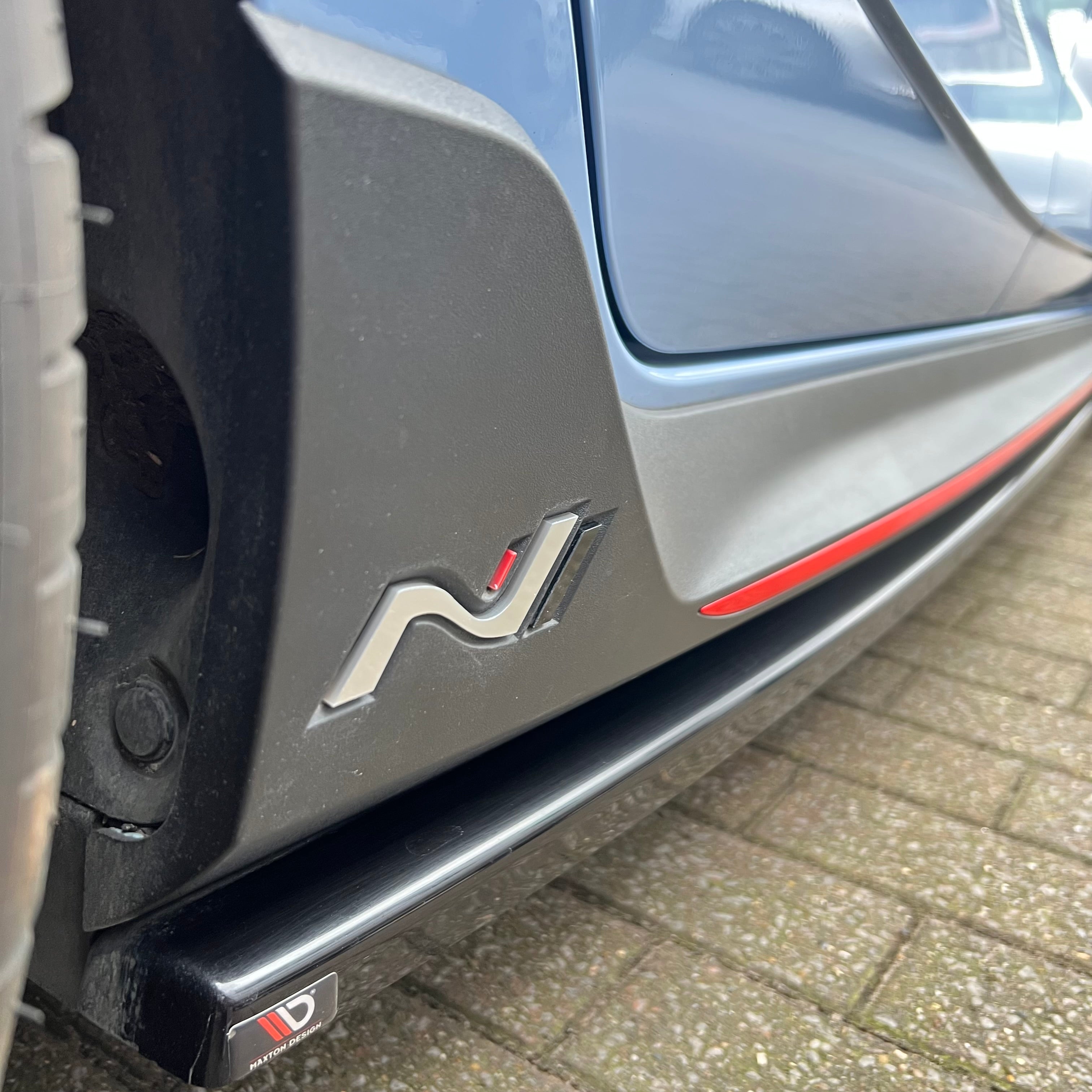 Hyundai i20N Side Skirt Acrylic Badges (Pair)