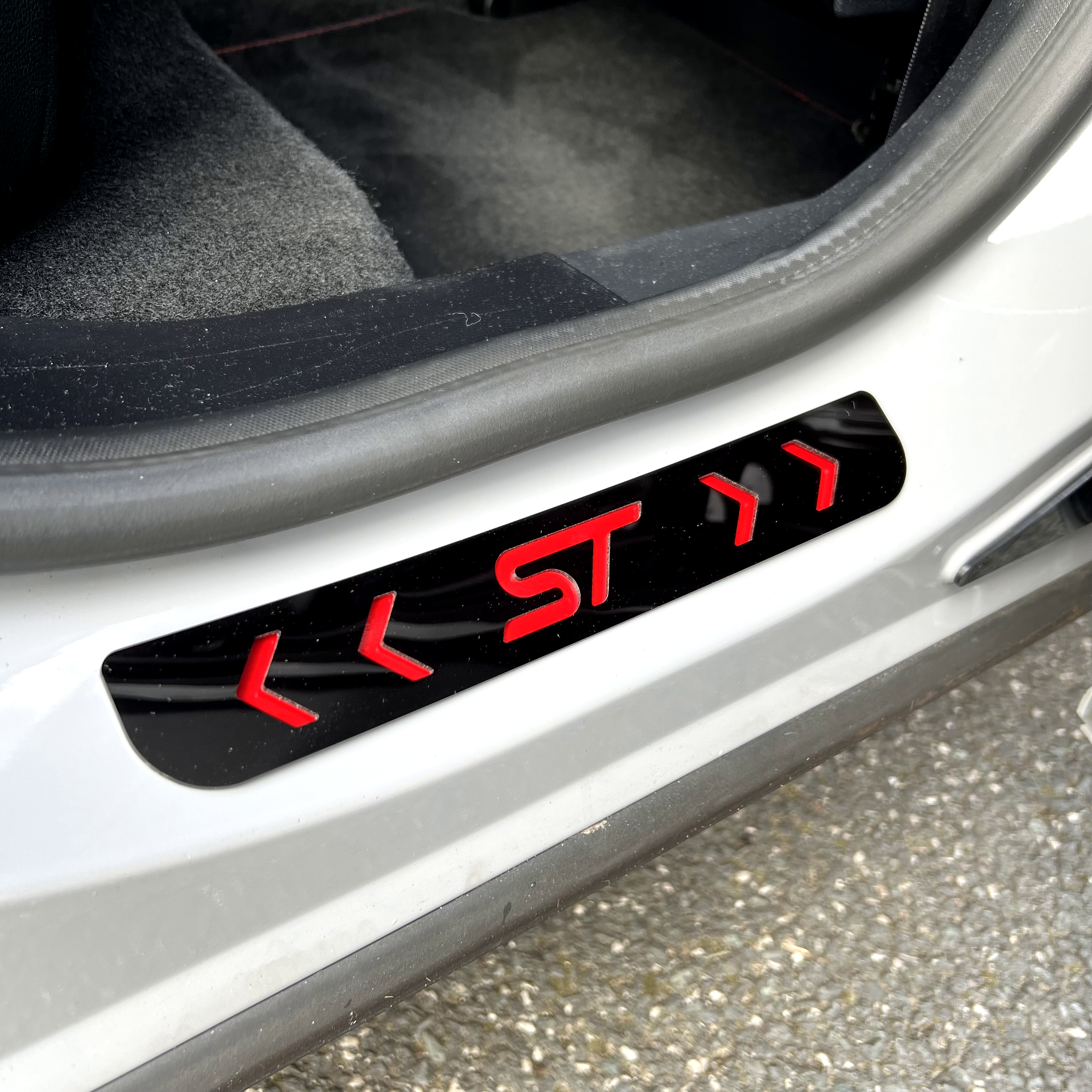 Mk2 Puma ST Totpedal / Fußstützenplatte (4D-Acryl)
