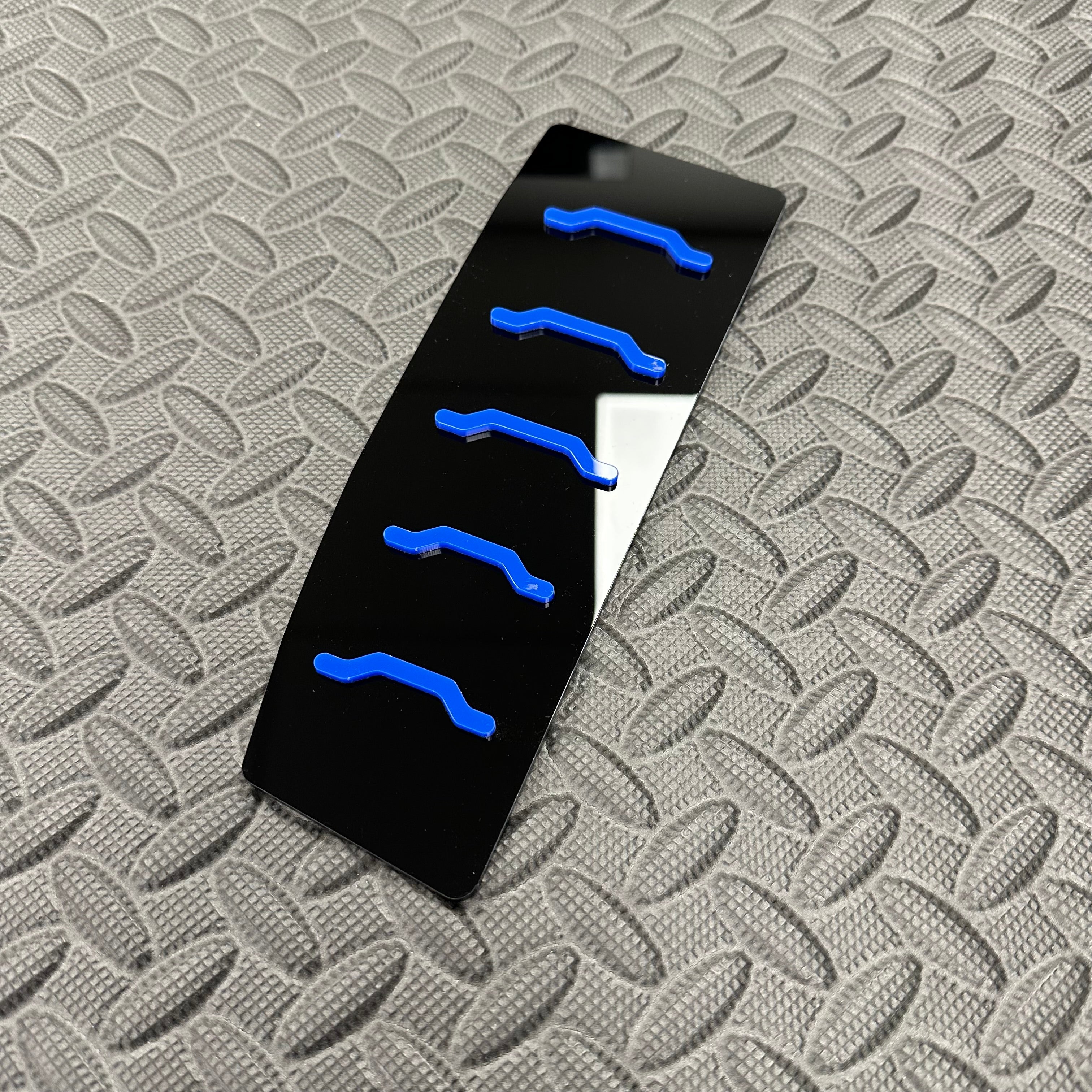 Proform Dead Pedal / Foot Rest Plate (4D Acrylic) - Fits Hyundai i20N