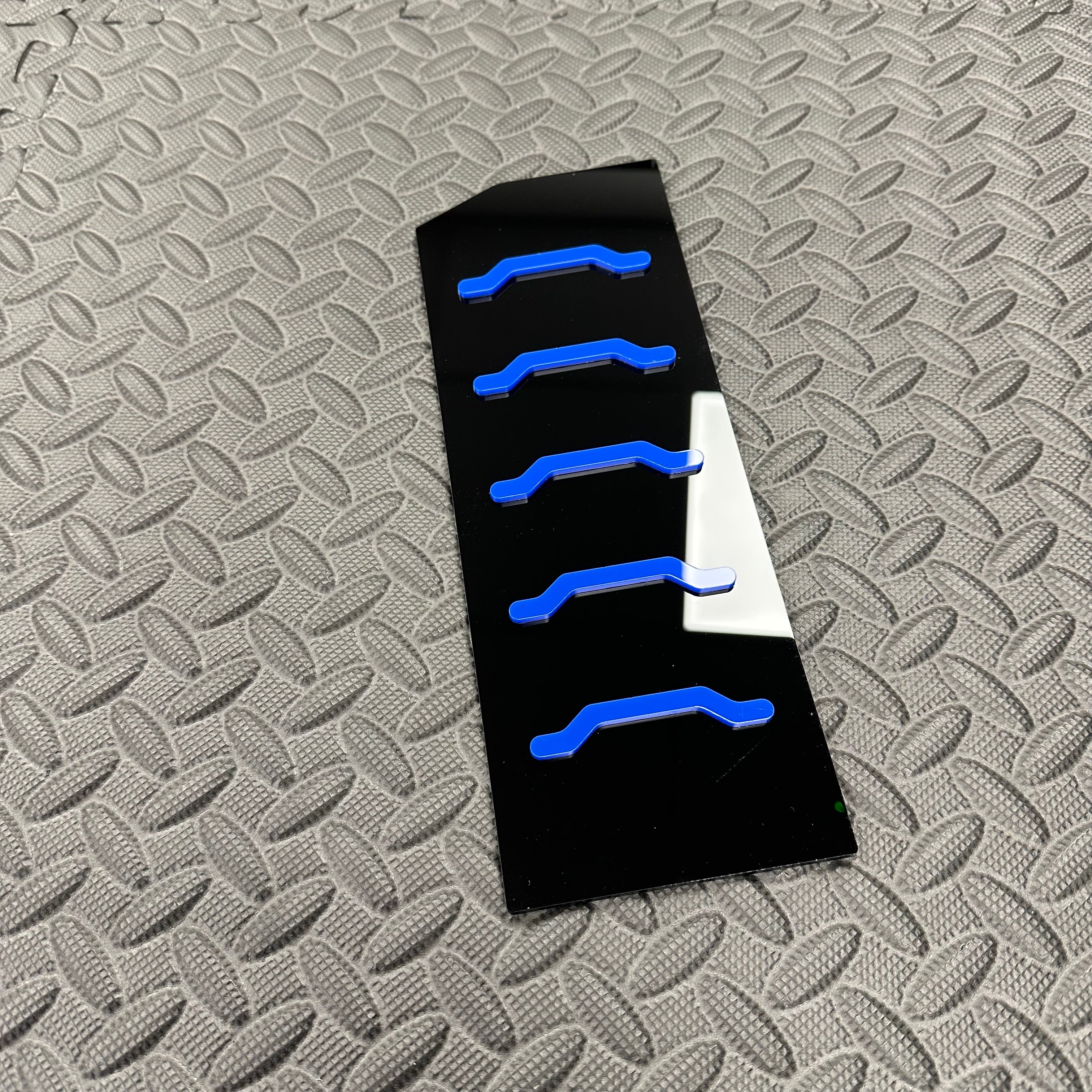 Proform Dead Pedal / Foot Rest Plate (4D Acrylic) - Fits Hyundai i20N