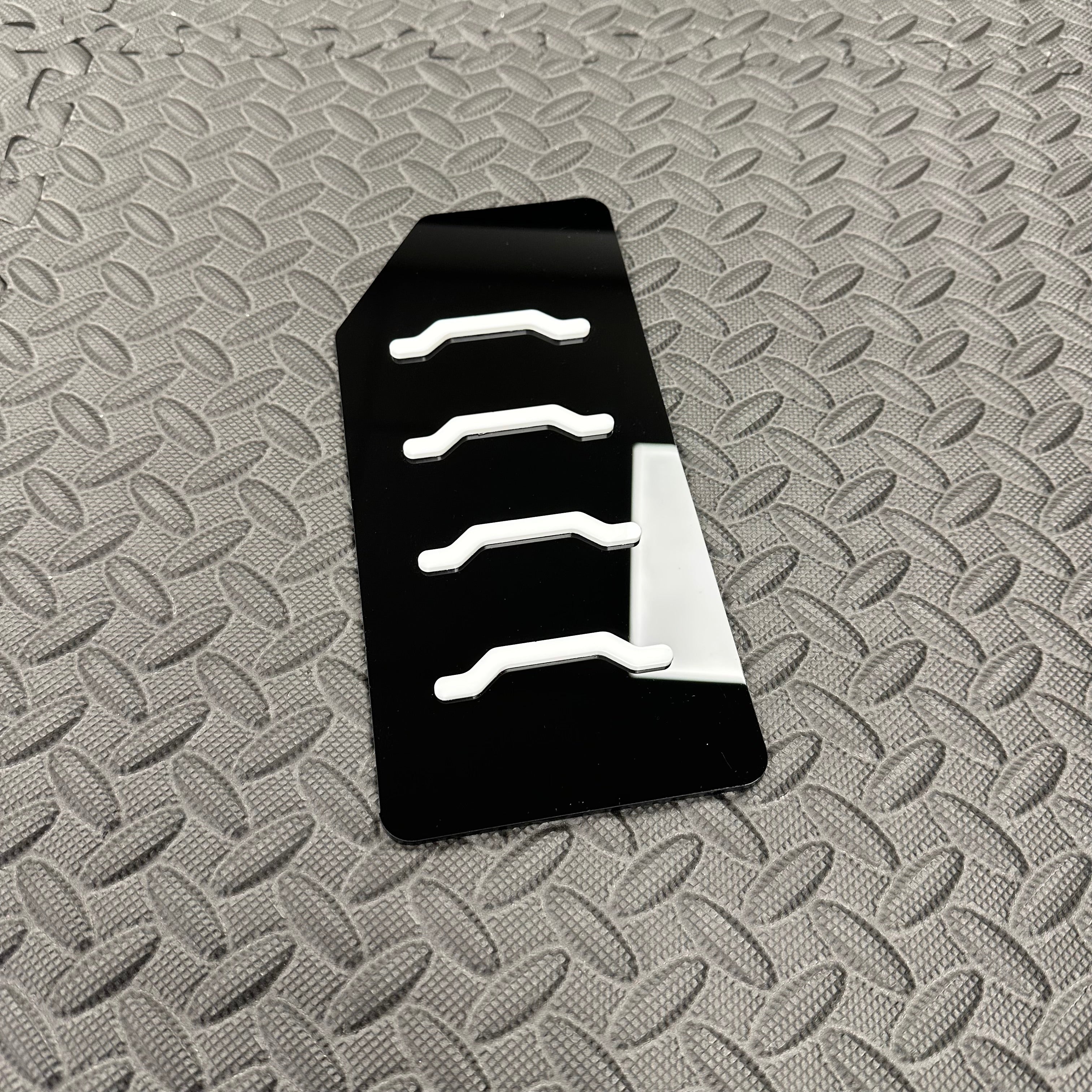 Proform Dead Pedal / Foot Rest Plate (4D Acrylic) - Fits Hyundai i30N