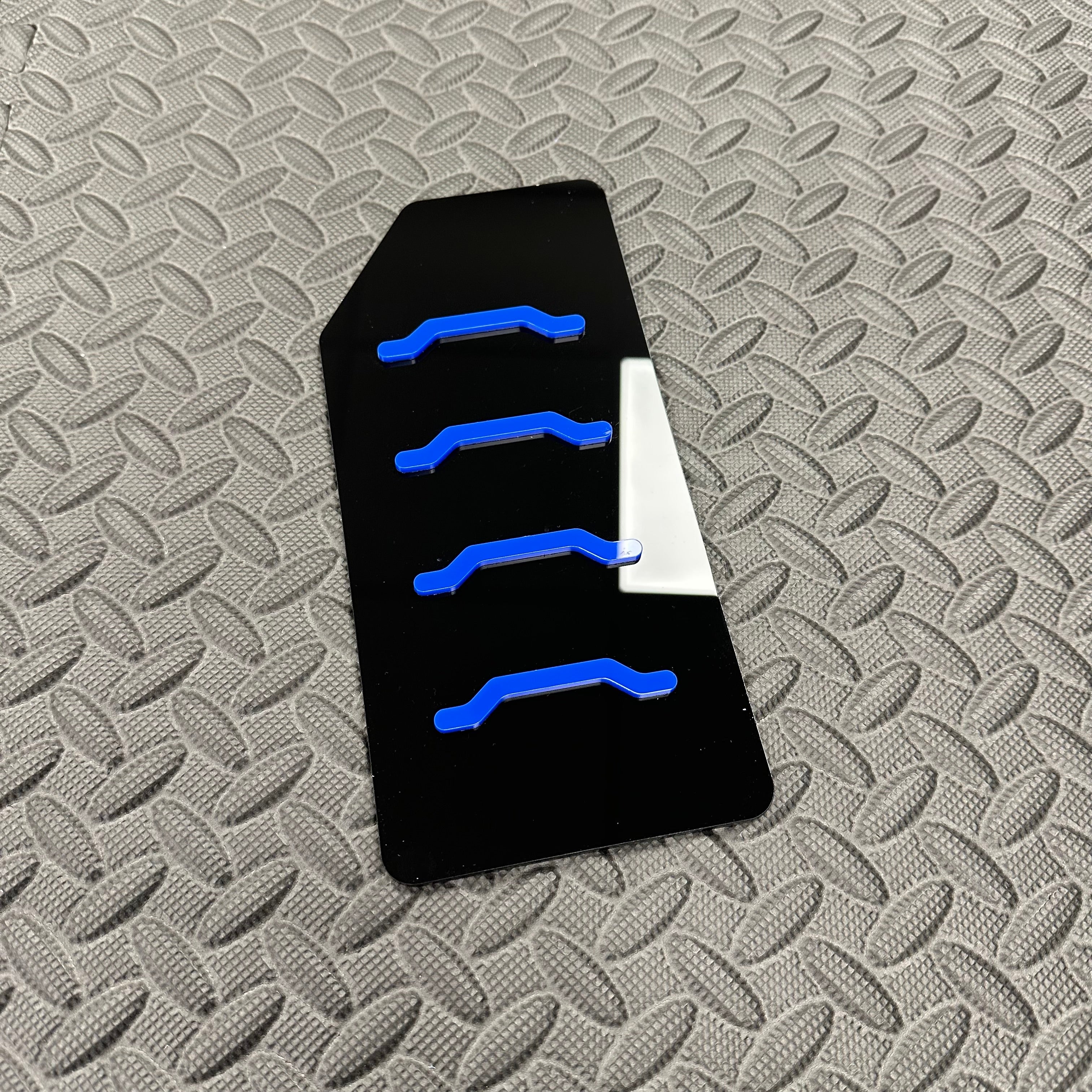 Proform Dead Pedal / Foot Rest Plate (4D Acrylic) - Fits Hyundai i30N