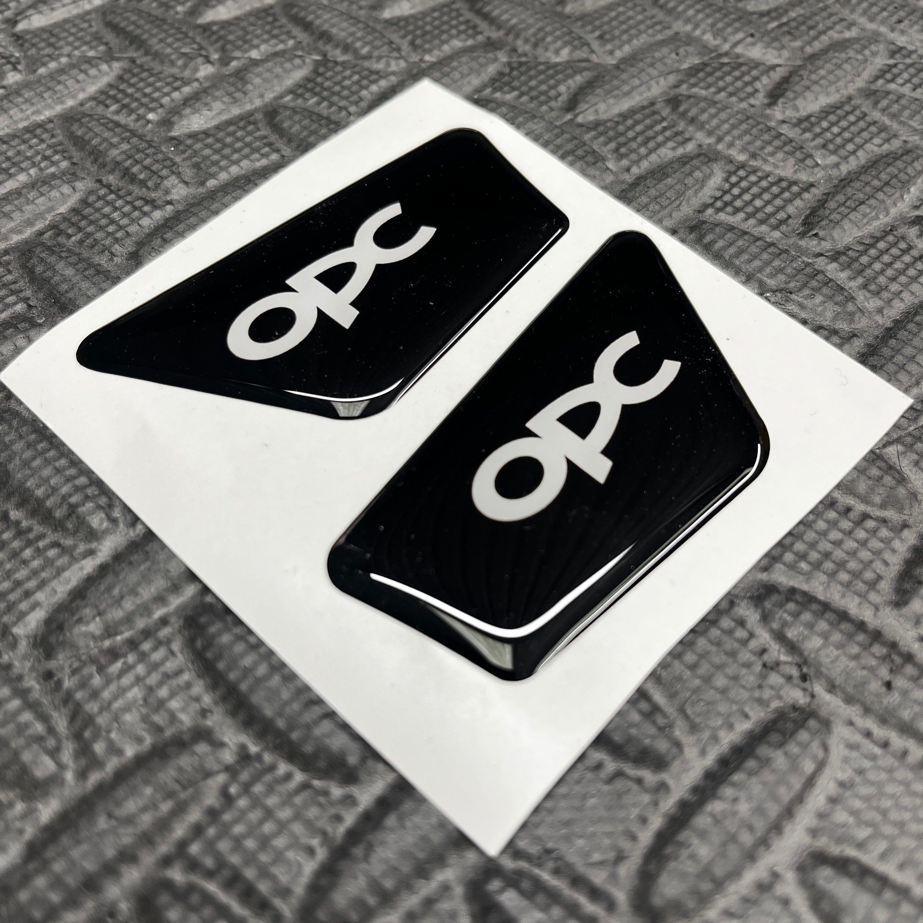 Badges en gel pour poignées de porte Vauxhall Astra J / Opel VXR