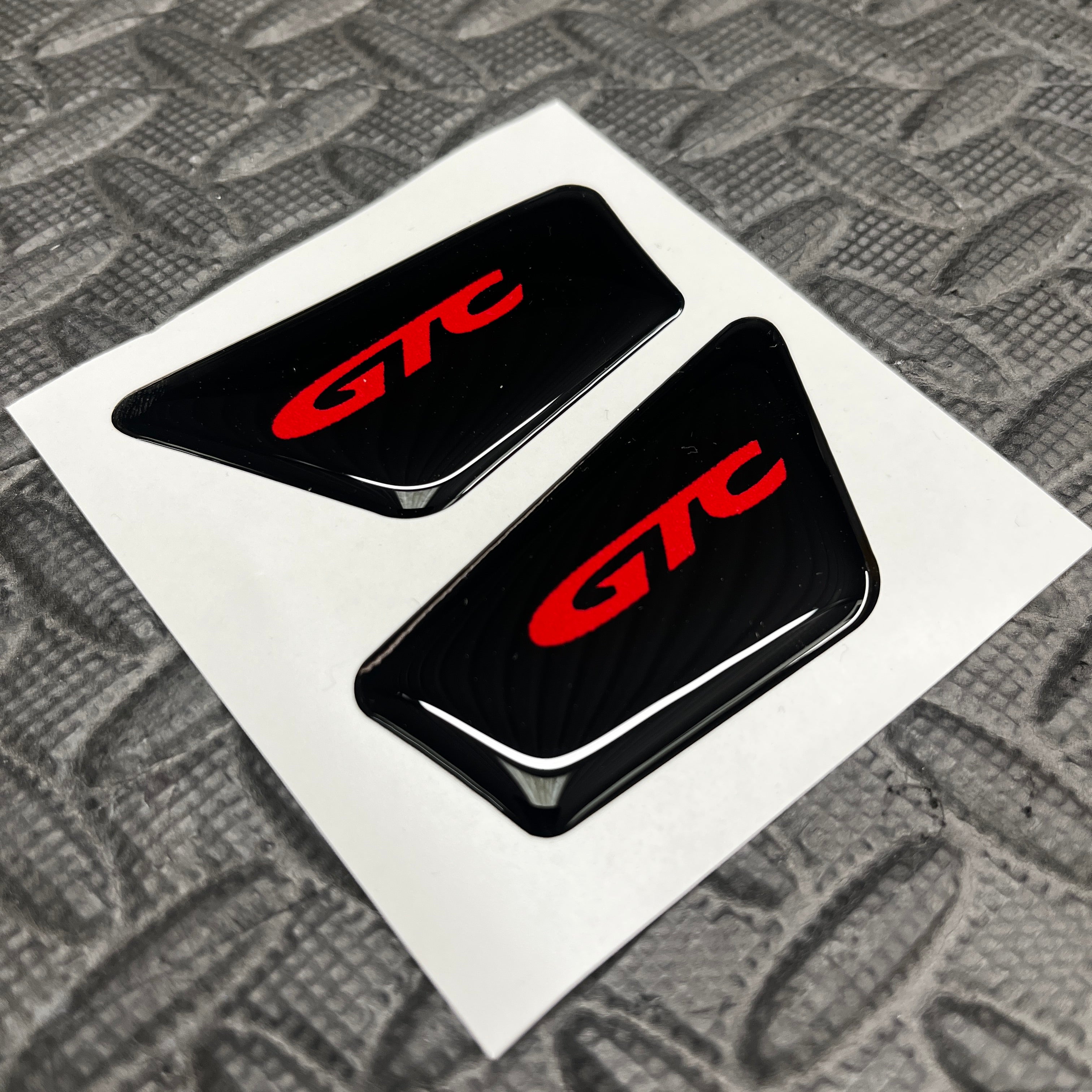 Badges en gel pour poignées de porte Vauxhall Astra J / Opel VXR
