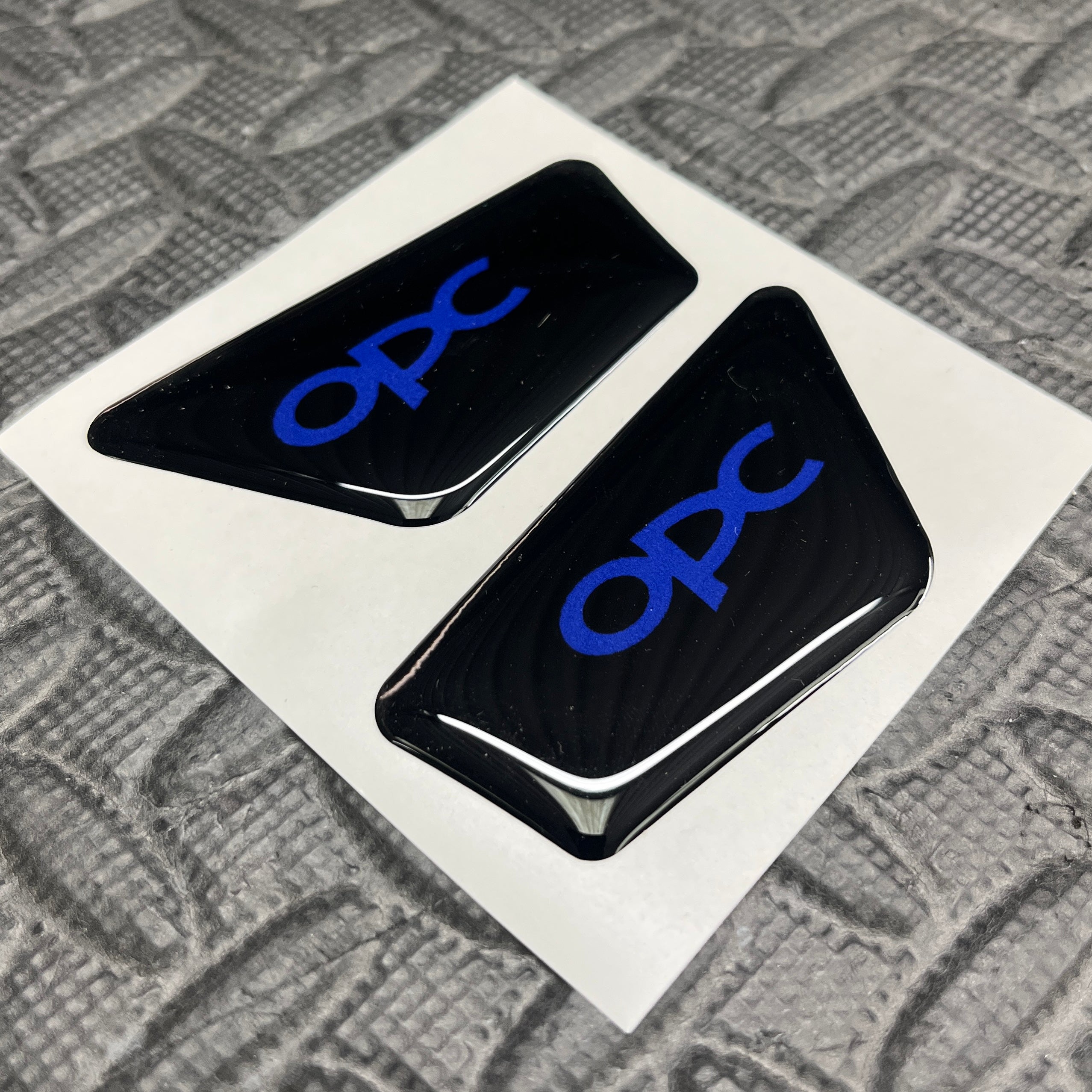 Badges en gel pour poignées de porte Vauxhall Astra J / Opel VXR