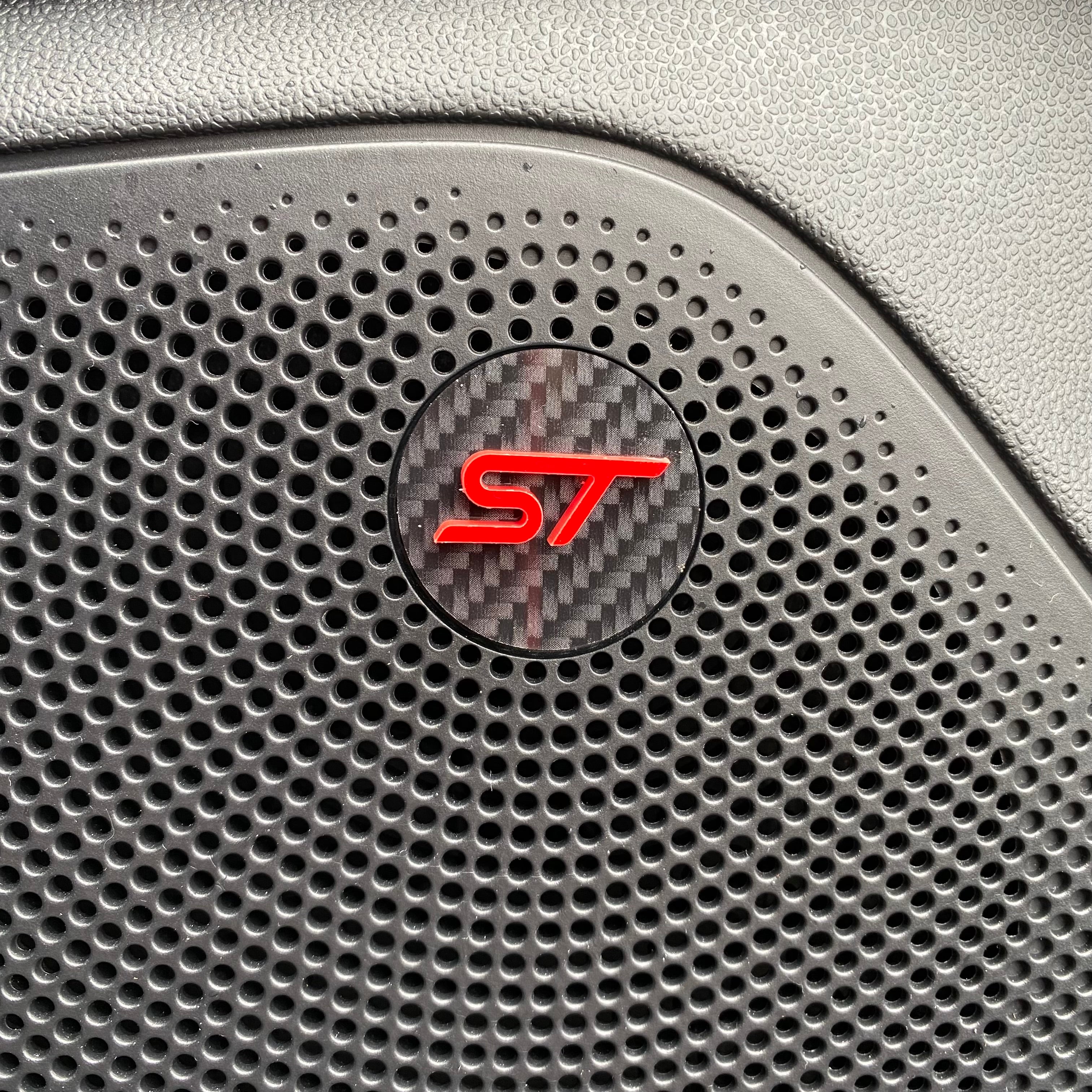 Ensemble d'inserts de haut-parleurs de porte avant pour Fiesta ST Mk8/8.5 et Focus ST Mk4/4.5