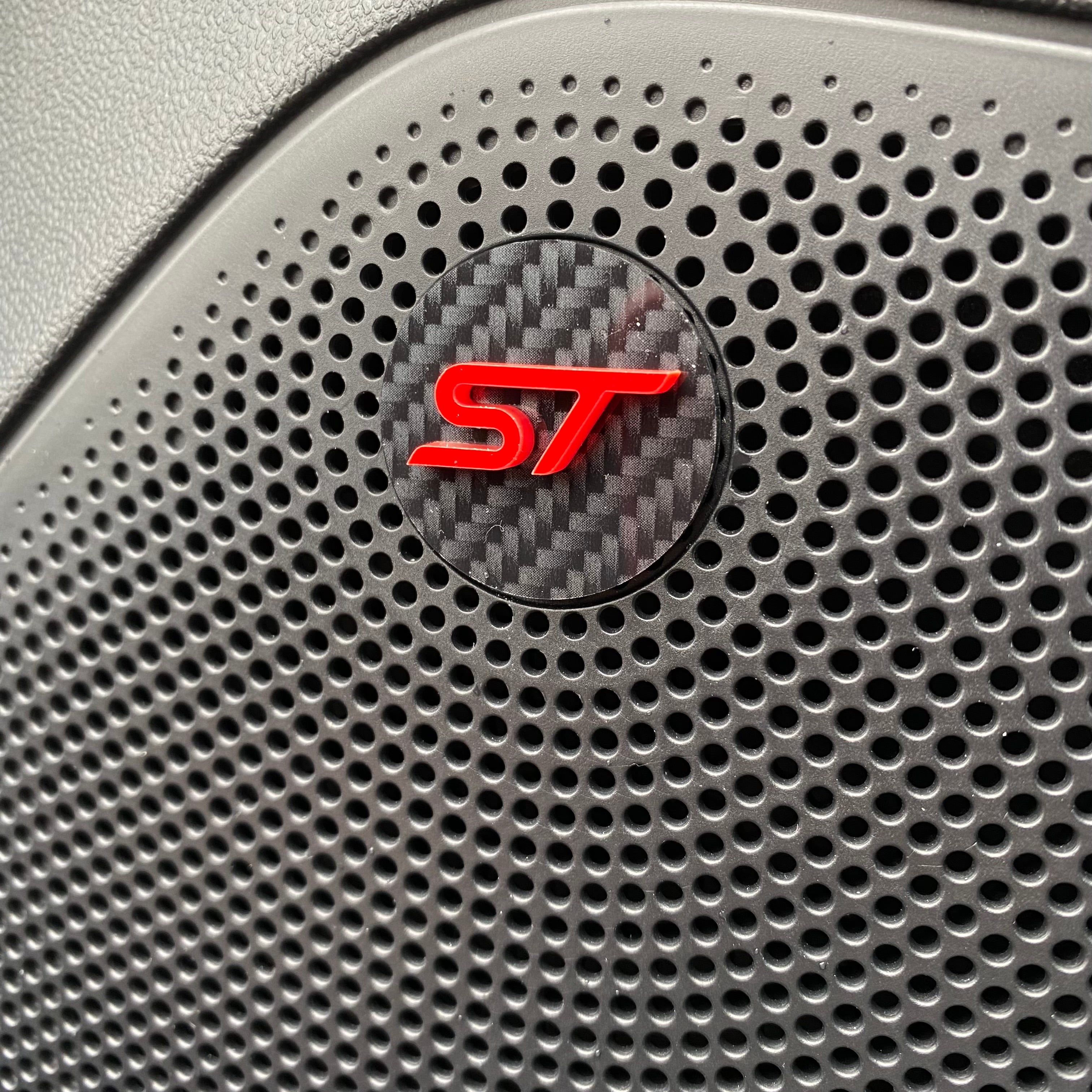 Ensemble d'inserts de haut-parleurs de porte avant pour Fiesta ST Mk8/8.5 et Focus ST Mk4/4.5