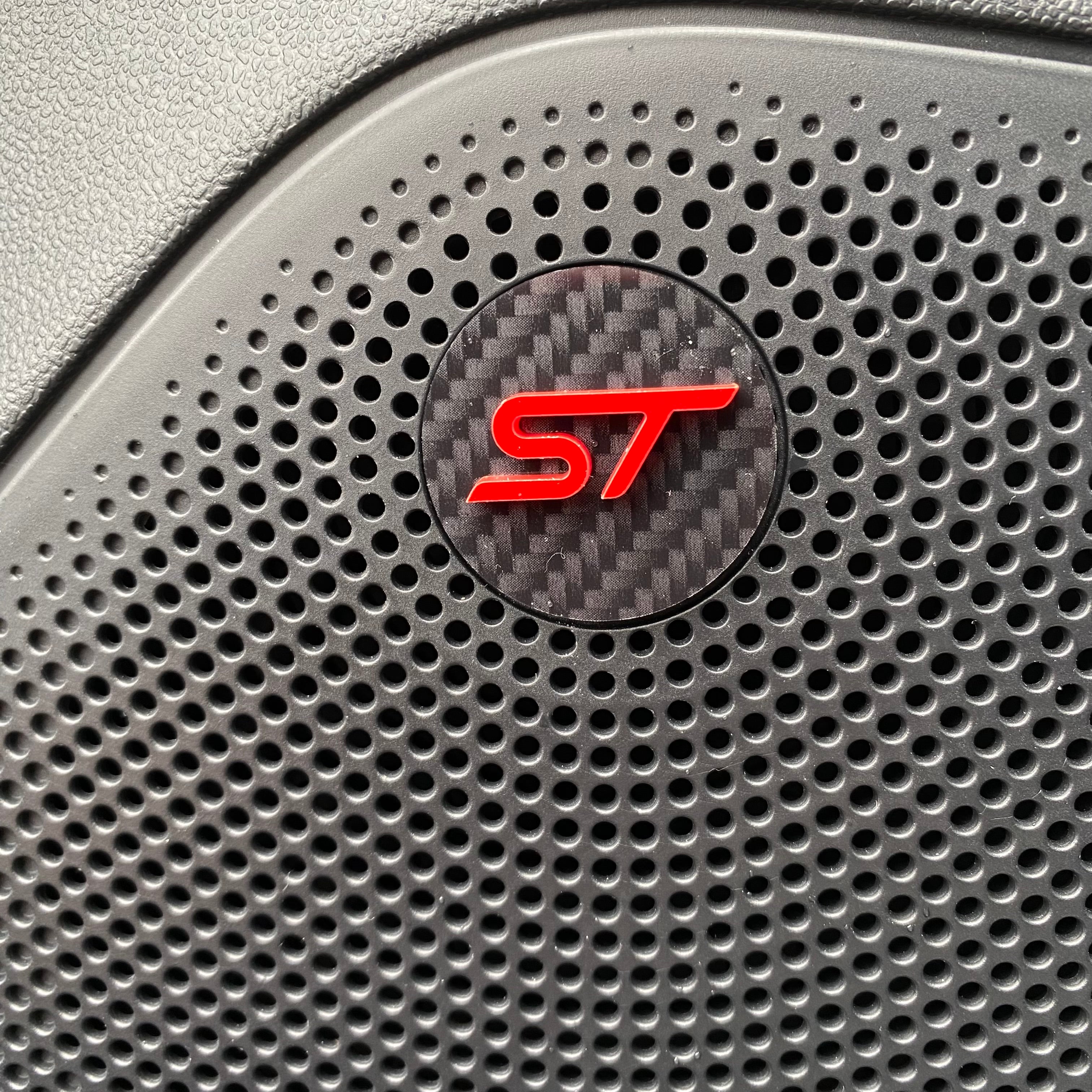 Ensemble d'inserts de haut-parleurs de porte avant pour Fiesta ST Mk8/8.5 et Focus ST Mk4/4.5