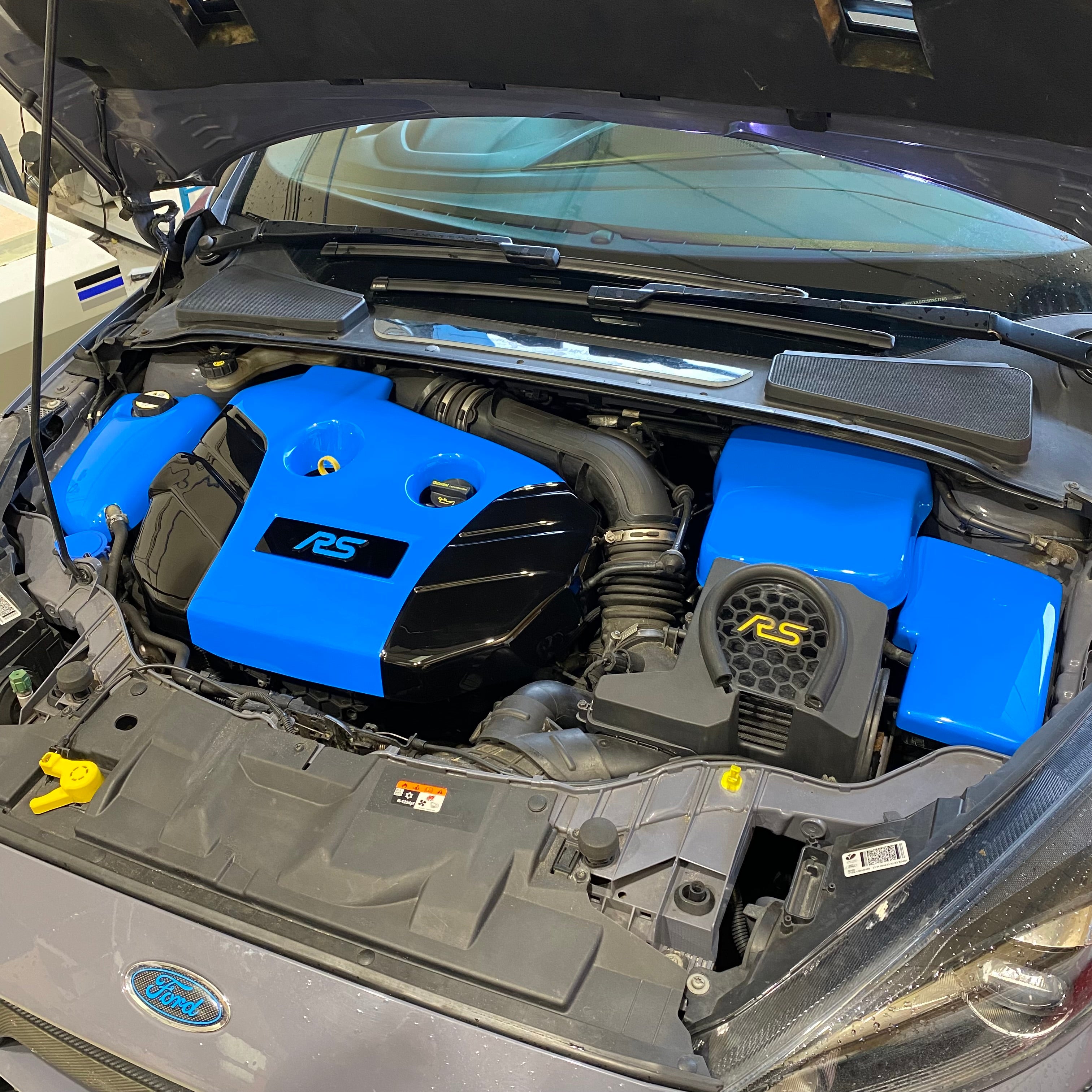 Proform Small Engine Bay Dress Up Bundle – Mk3.5 Focus RS (Lackierte Ausführungen)