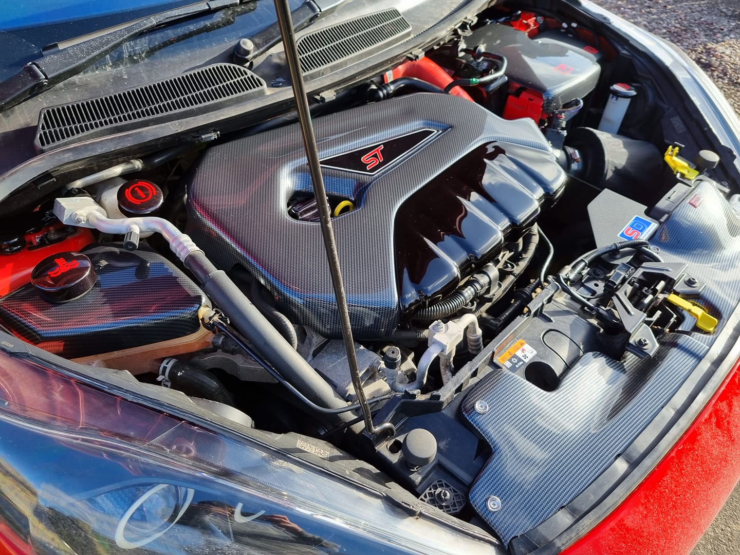 Proform-Motorabdeckung – MK7.5 Fiesta ST180 (Kunststoffoberflächen)