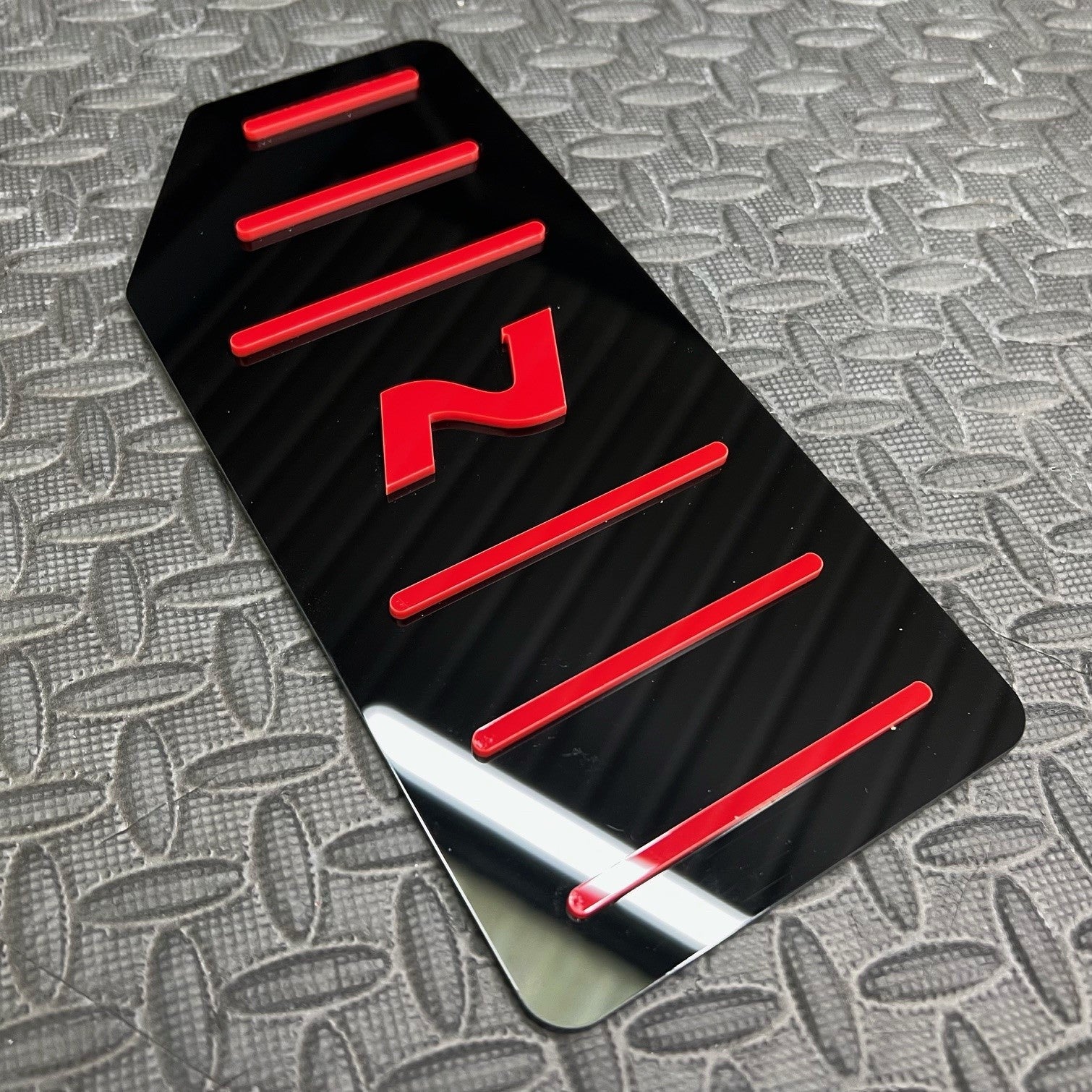 Hyundai i30N Totpedal/Fußstützenplatte (4D-Acryl)