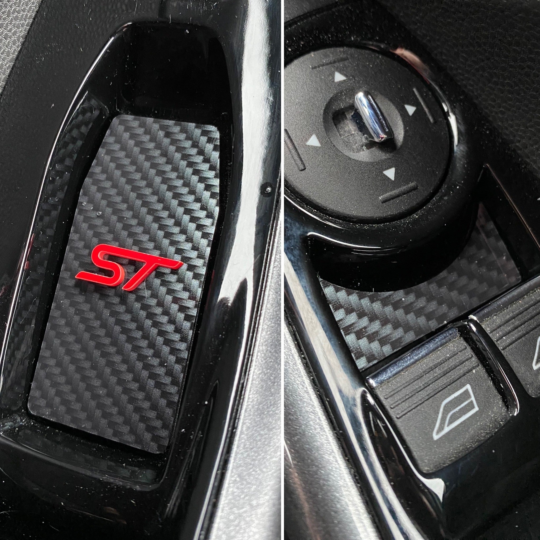 Mk7.5 Fiesta Door Handle Inserts (3D Logo)
