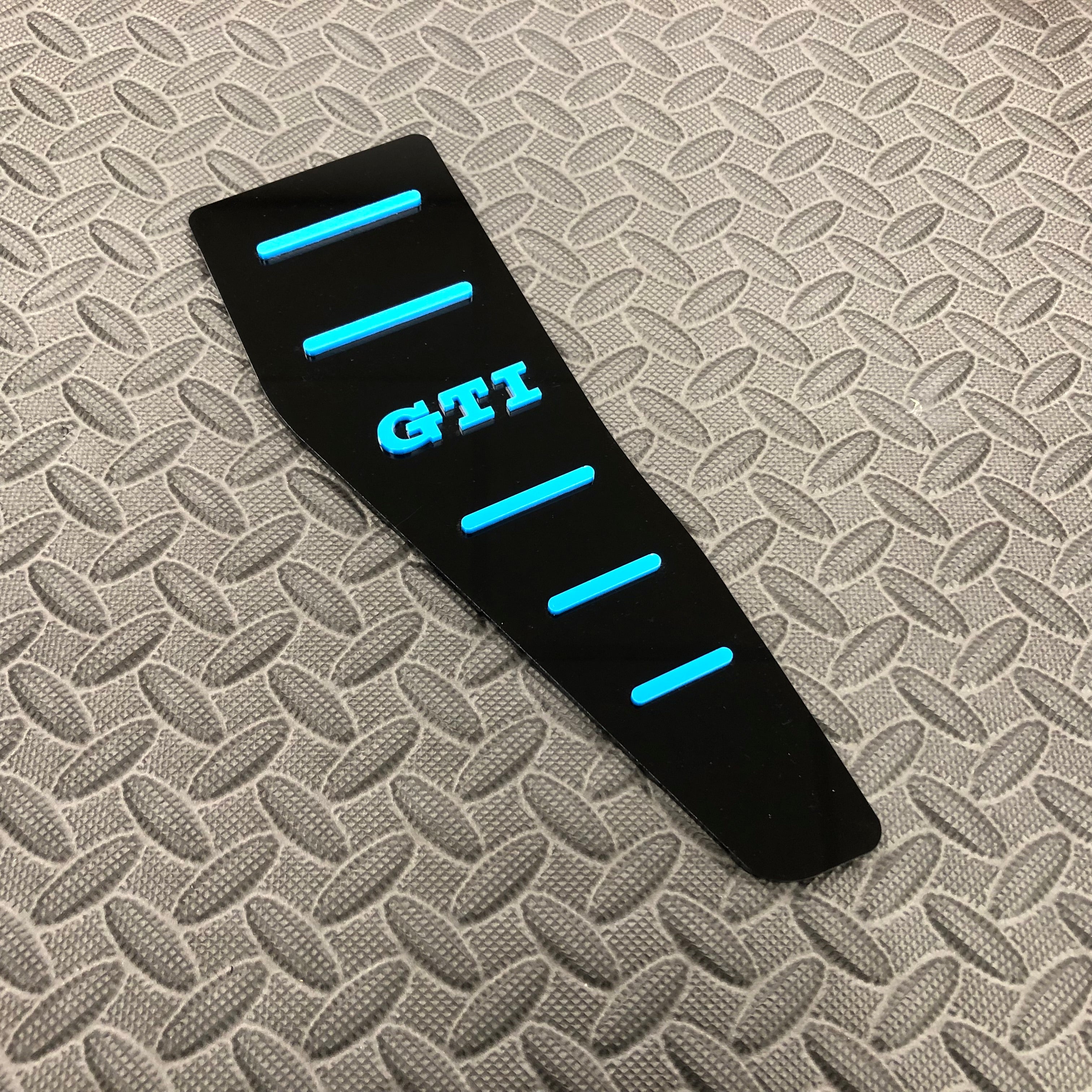 Mk7/7.5 Golf GTI / R (Automatic) Dead Pedal / Foot Rest Plate (4D Acrylic)