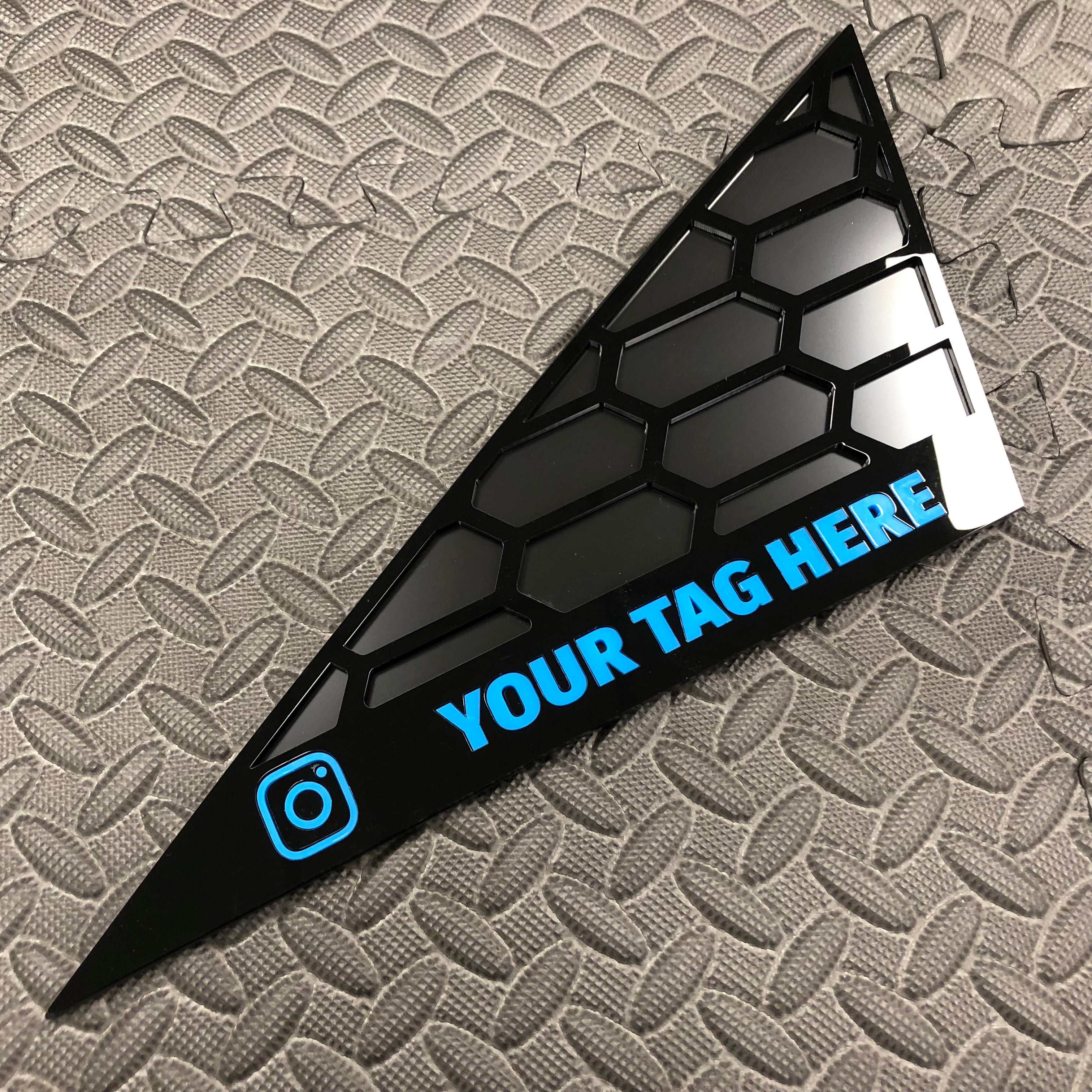 Inserts de vitres de custode avant pour Opel Astra J (y compris VXR OPC) (paire)