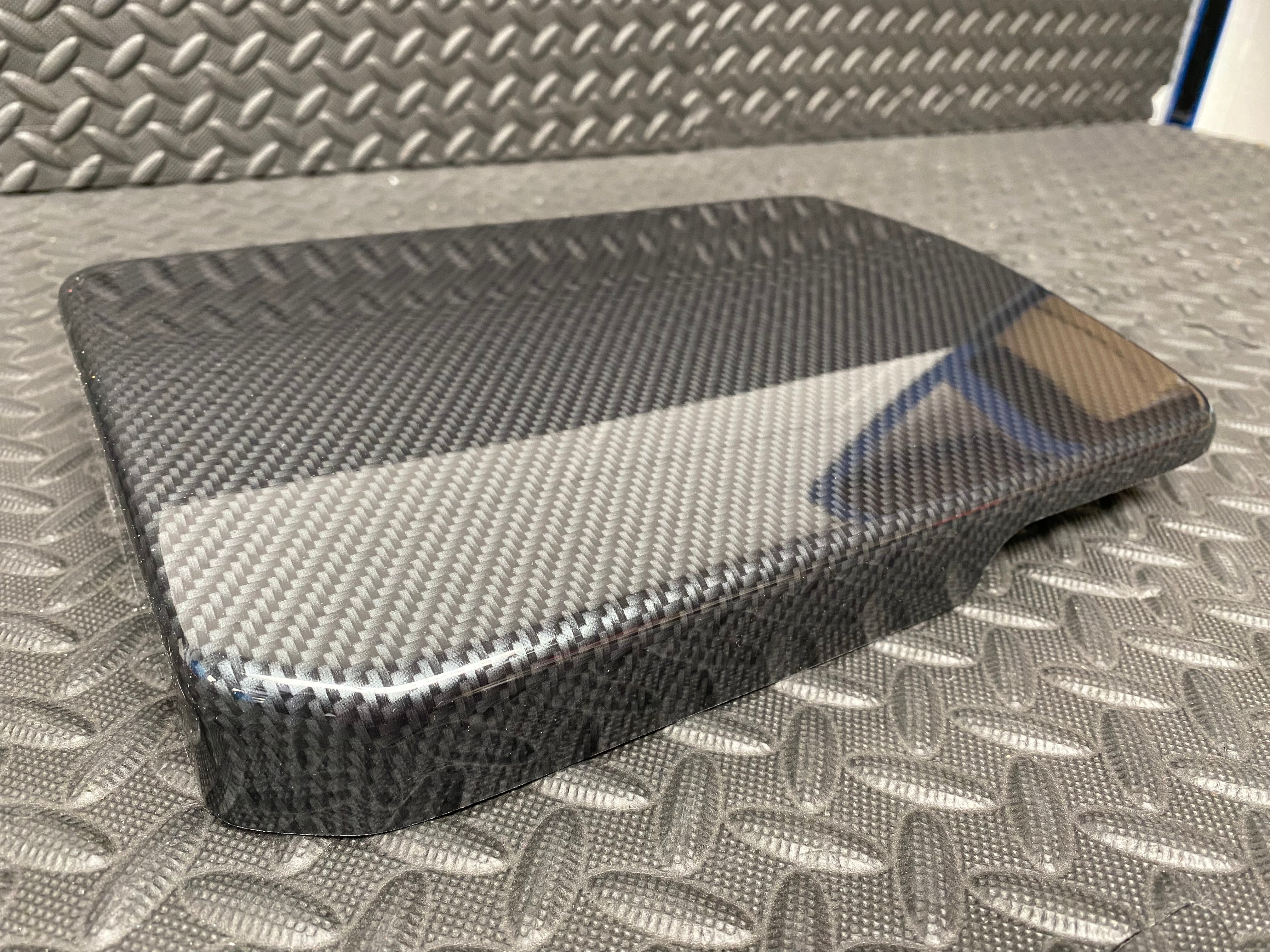 Proform Battery Cover - Mazda MX5/Miata Mk3/3.5/NC - Deluxe Carbon Fibre Effect Plastic