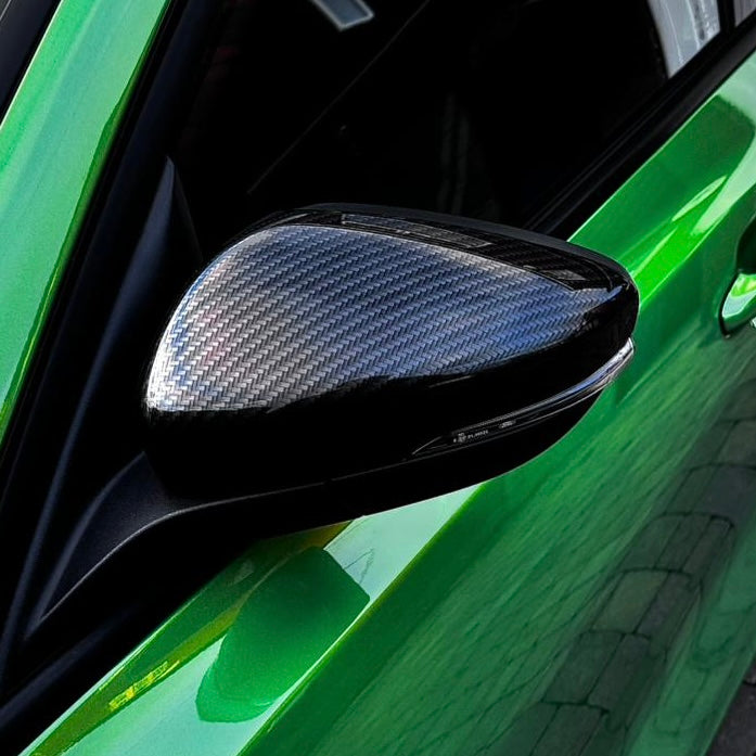Mirror Caps - MK4/4.5 Focus - Hydrodipped Carbon Fibre Effect