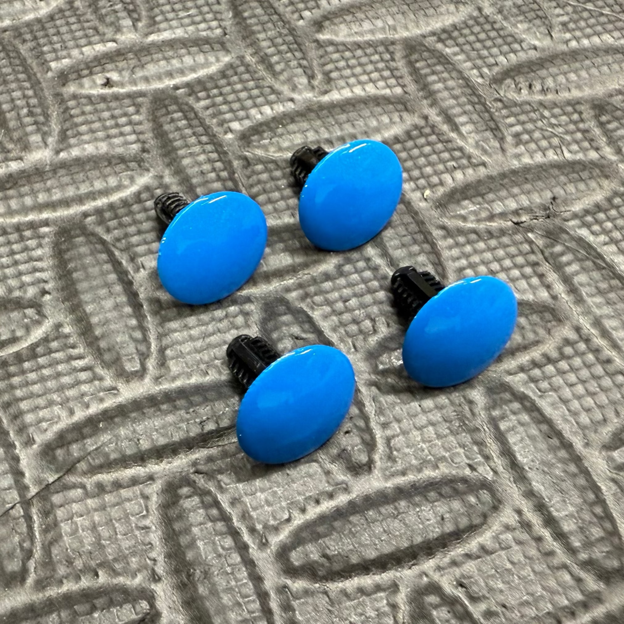 Slam Panel Push Screws (x4) - Mk3.5 Focus - Painted Nitro Blue