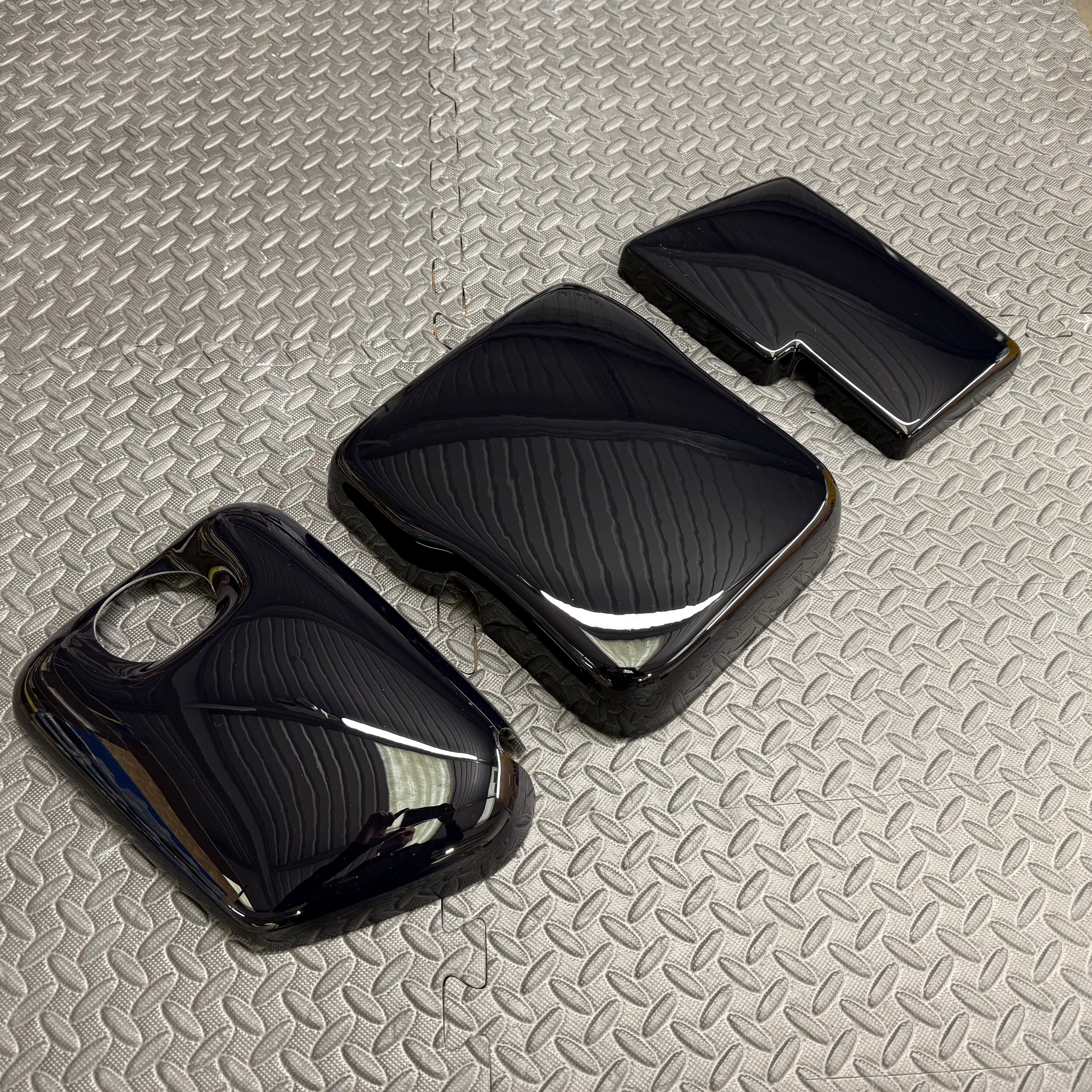 Proform Dress Up Kit - Mk3/3.5 Ford Focus - Gloss Black Plastic