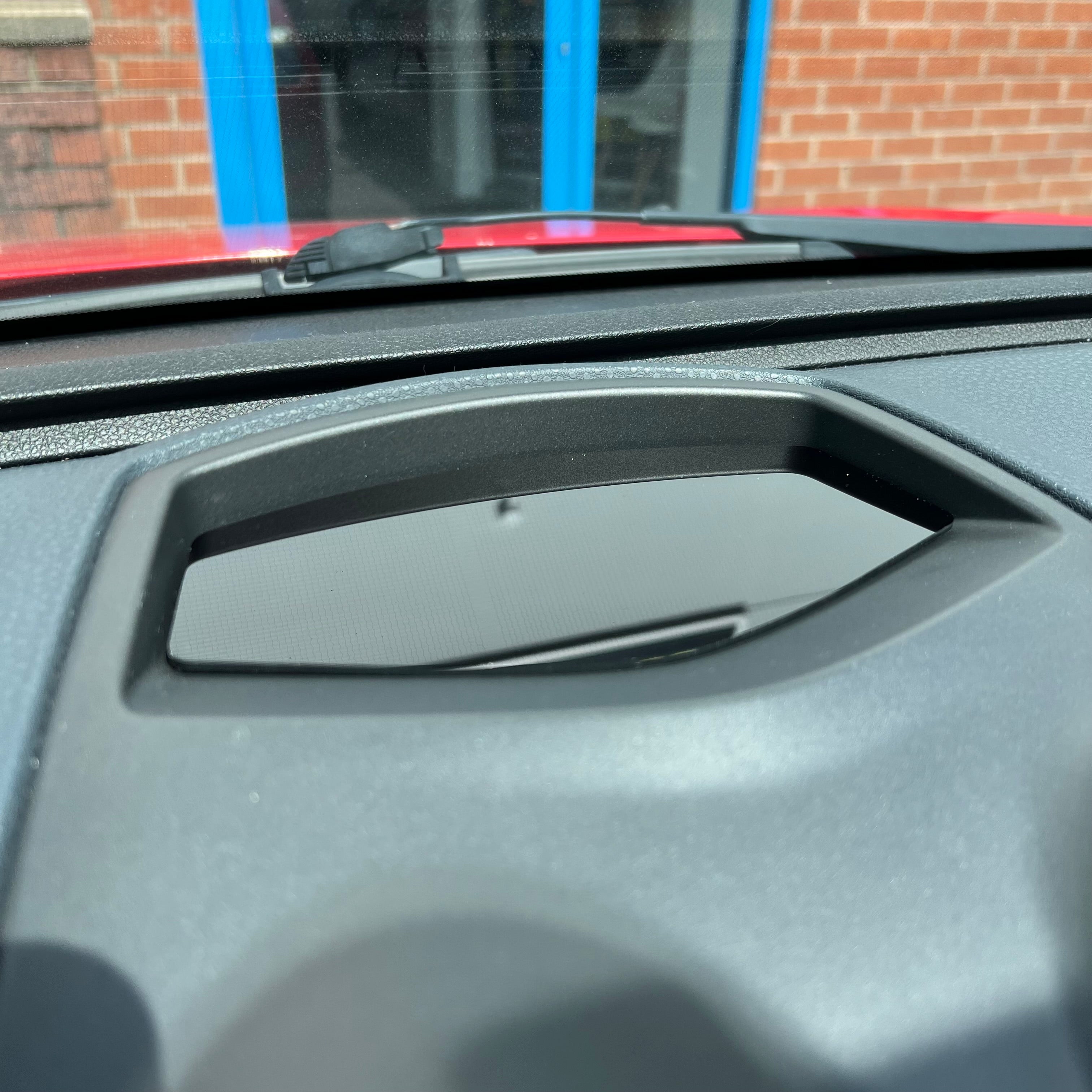 Proform Dash Insert Plate - Mk6 Fiesta - Gloss Black Plastic
