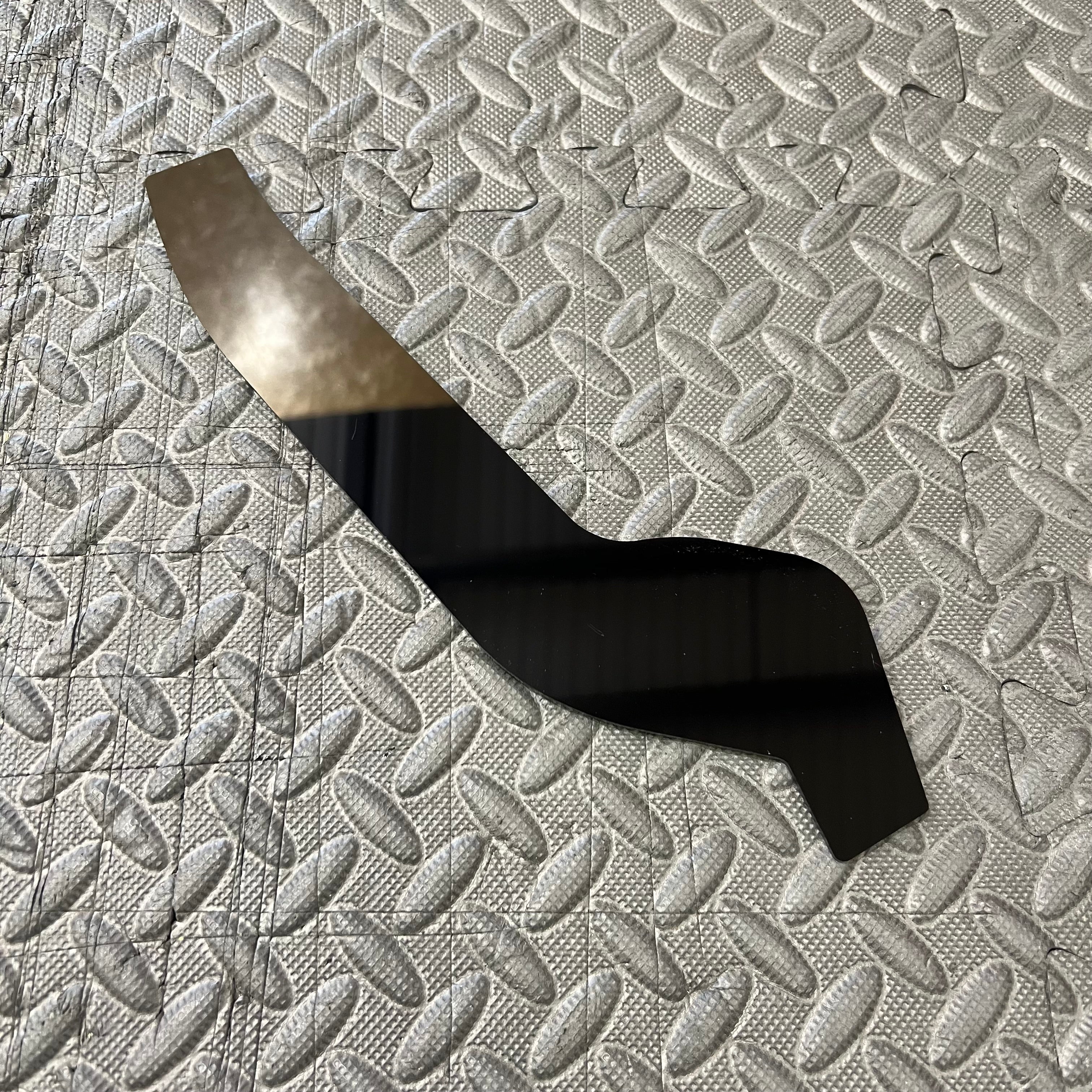 Profrom Mk6 Fiesta ST150 - Wiring Loom Cover Plate - Gloss Black Plastic