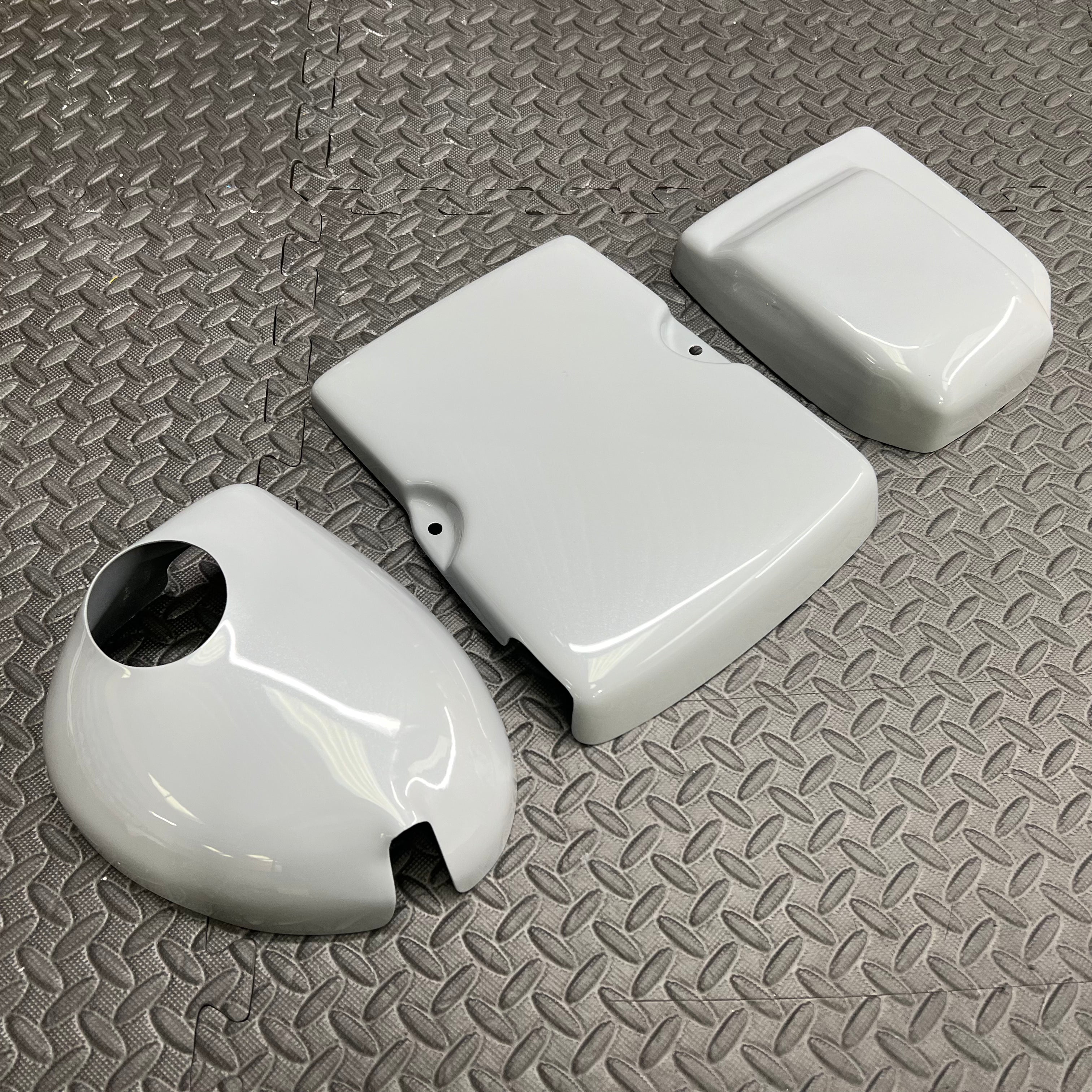 Engine Bay Dress Up Kit - Mk8/8.5 Fiesta / Mk2/2.5 Puma - Painted Silver Fox