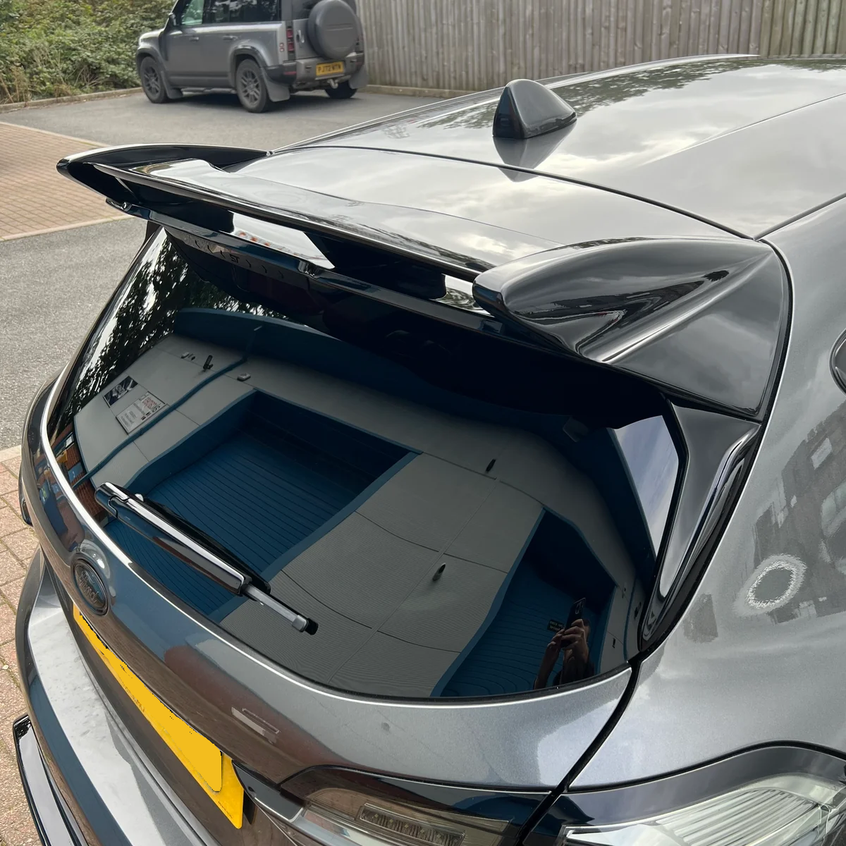Mk8/8.5 Fiesta ST / ST Line Roof Spoiler - Painted Gloss Black