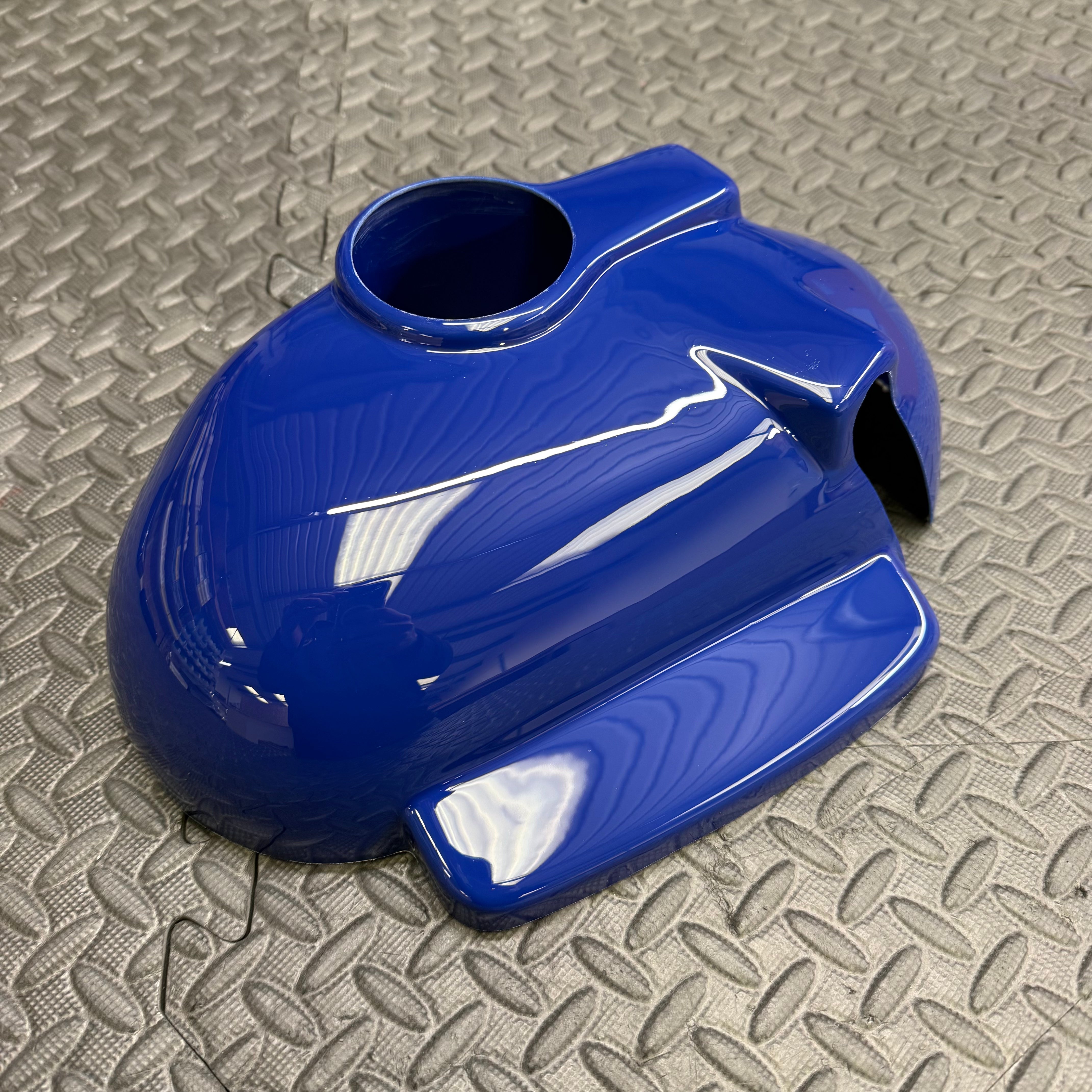 Proform Mustang (6th Generation) Coolant Tank Cover - Gloss Blue Plastic