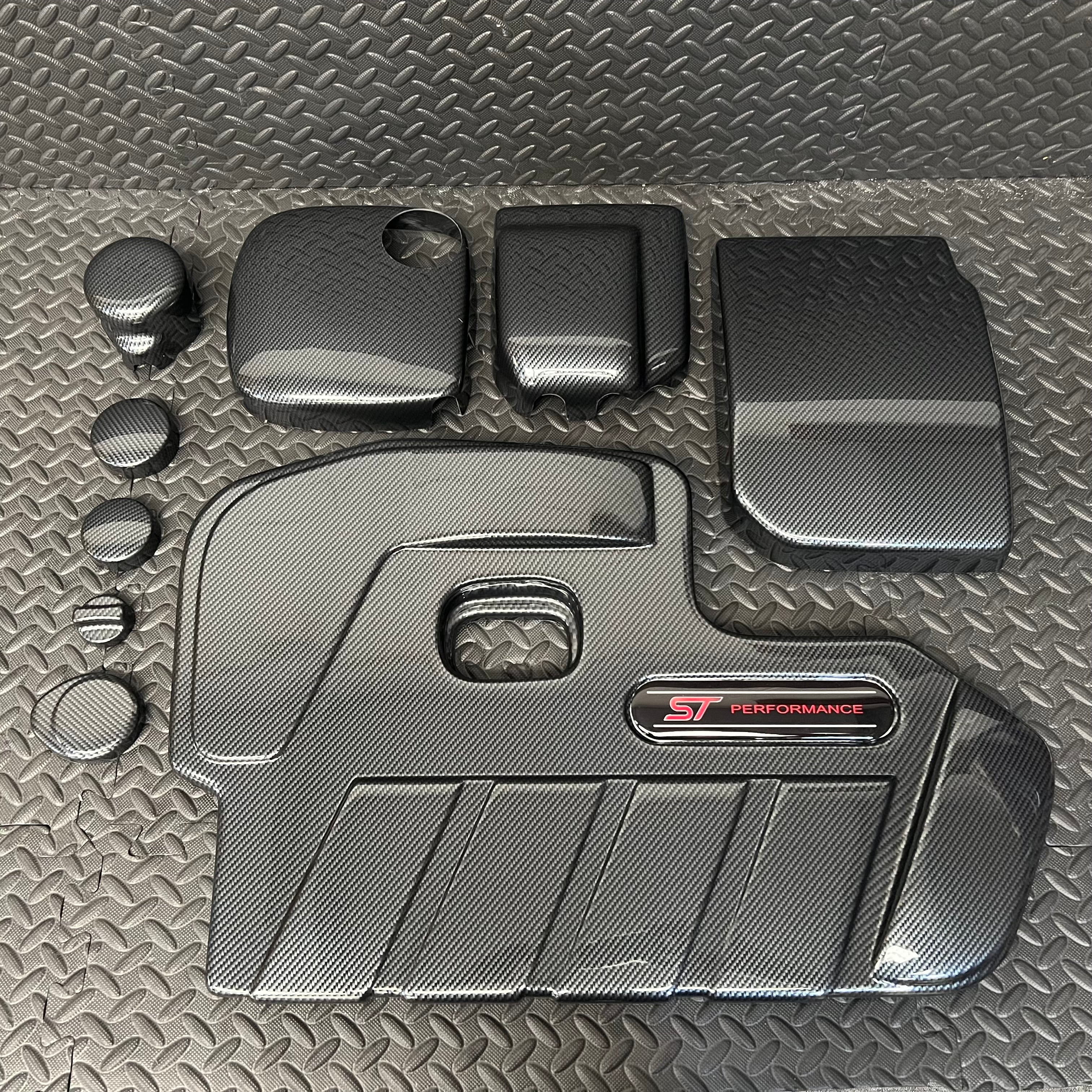 Proform Medium Engine Bay Dress Up Kit Bundle - Mk4/4.5 Focus ST (Plastic Finishes)