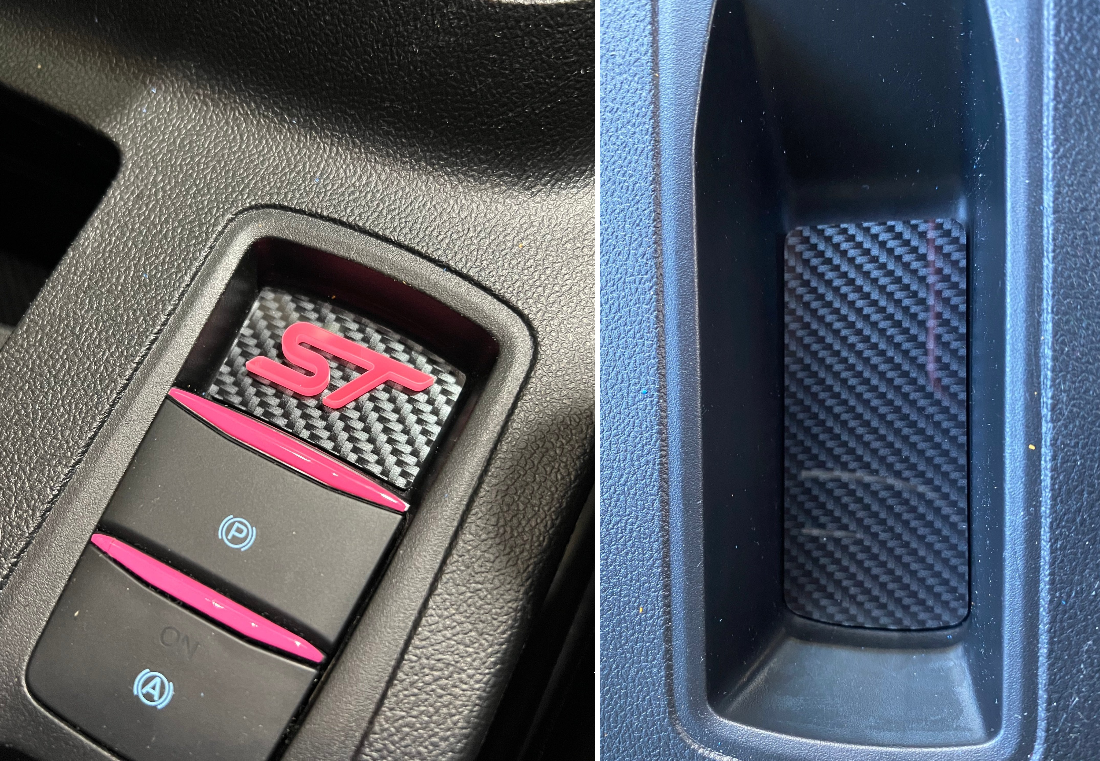 Mk4 Focus Mittelkonsolen-Einsatzplattensatz