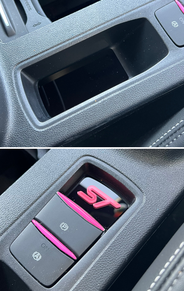 Mk4 Focus Mittelkonsolen-Einsatzplattensatz