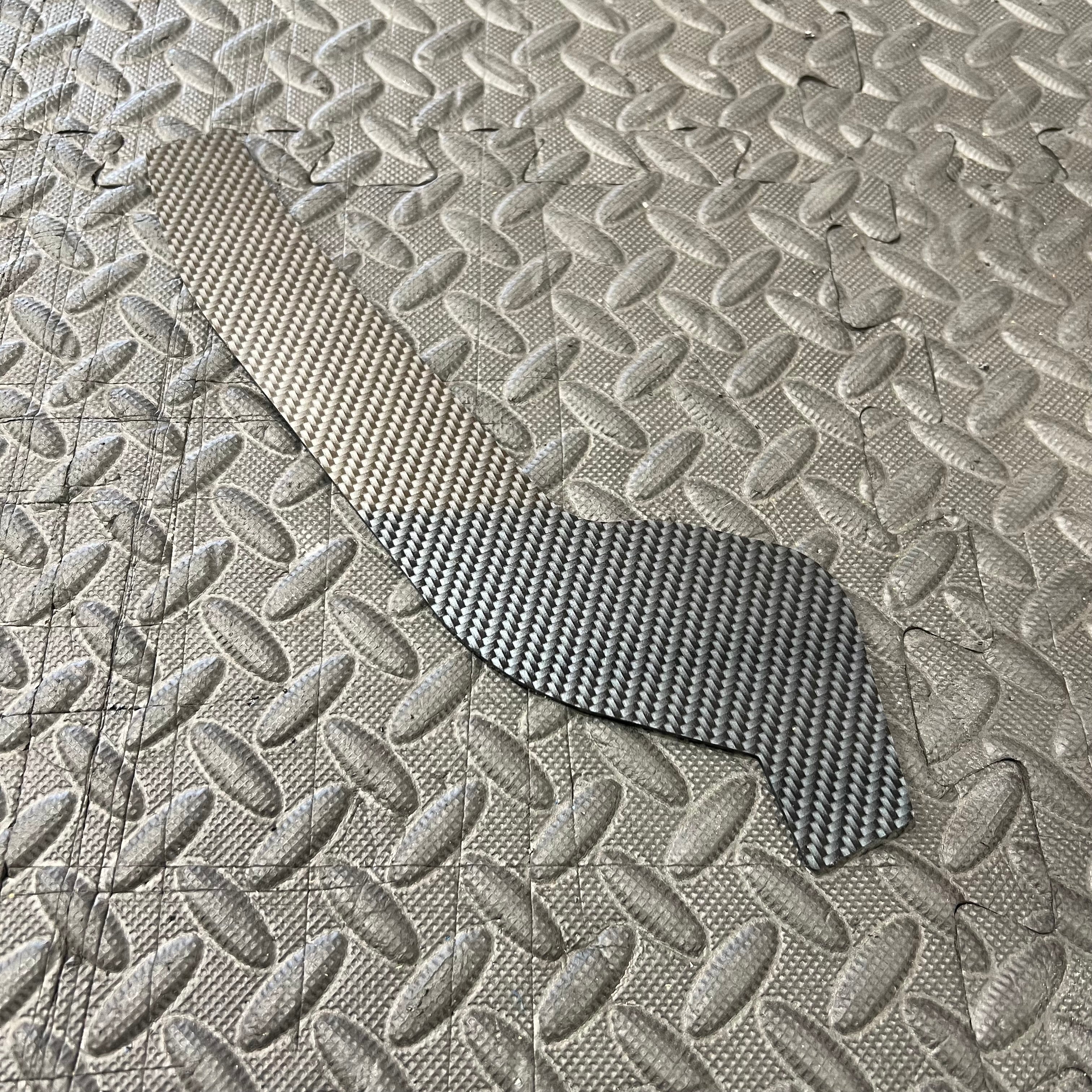 Profrom Mk6 Fiesta ST150 - Wiring Loom Cover Plate - Deluxe Carbon Fibre Effect Plastic