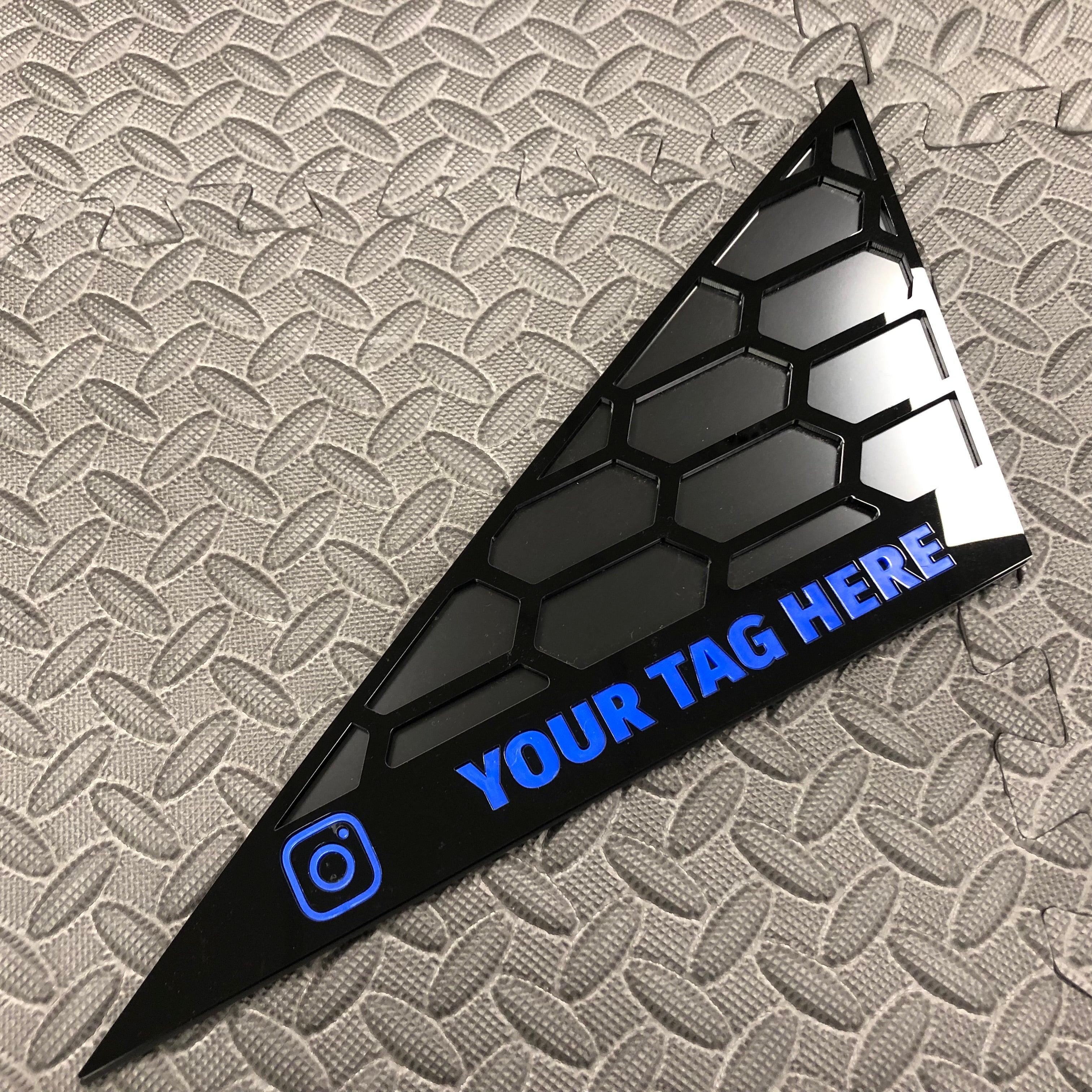 Inserts de vitres de custode avant pour Opel Astra J (y compris VXR OPC) (paire)