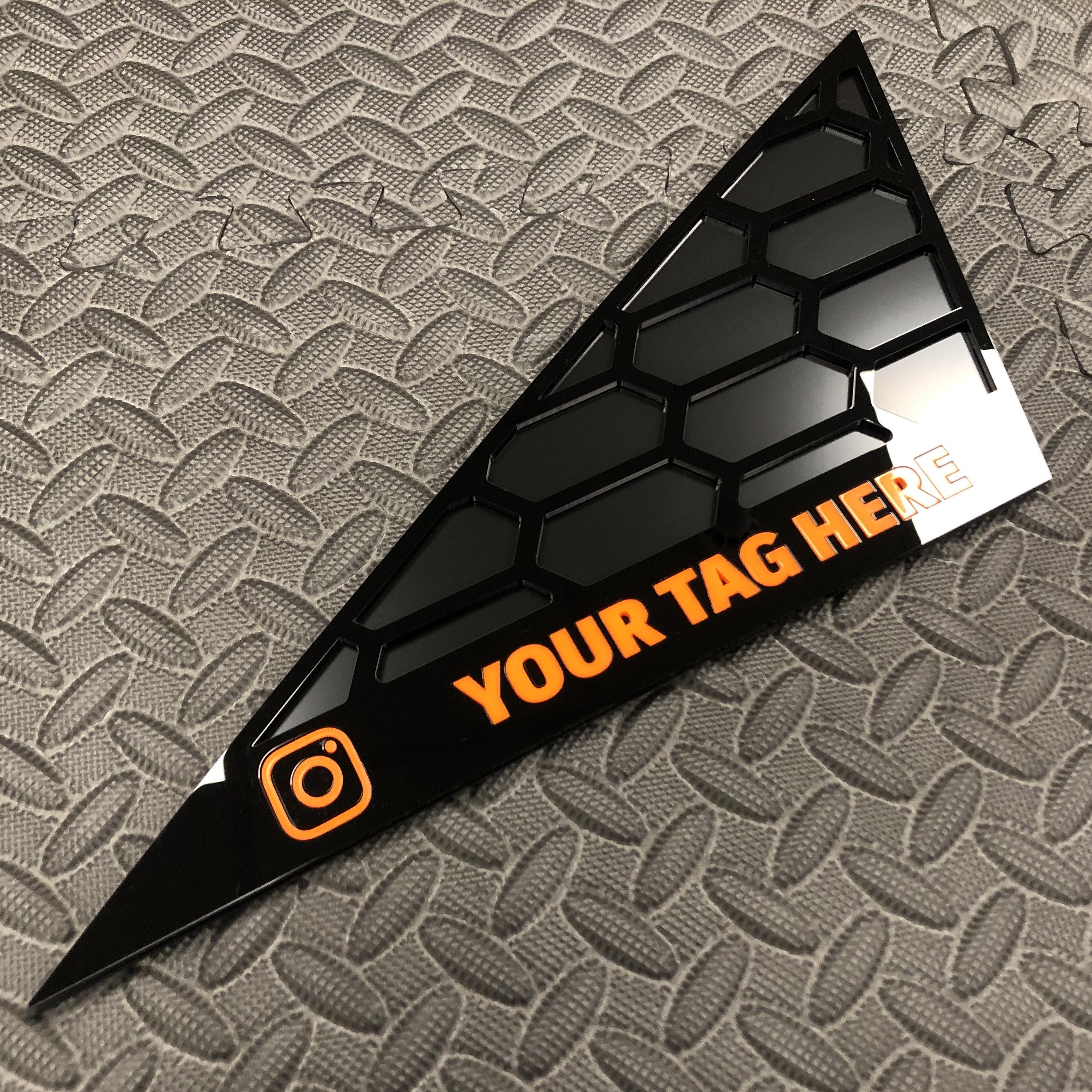 Inserts de vitres de custode avant pour Opel Astra J (y compris VXR OPC) (paire)