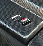 Hyundai N Acryl-Emblemschild