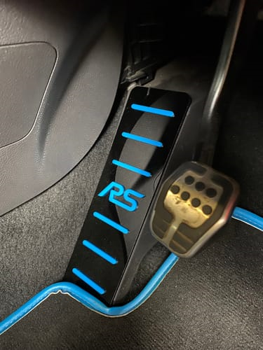 car foot rest plates RS