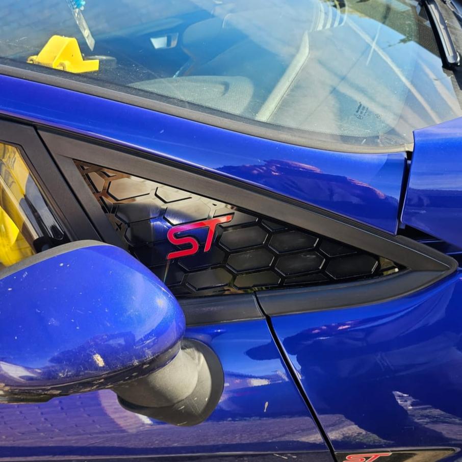 Mk7/7.5 Fiesta – Einsätze für vordere Seitenfenster (Paar)