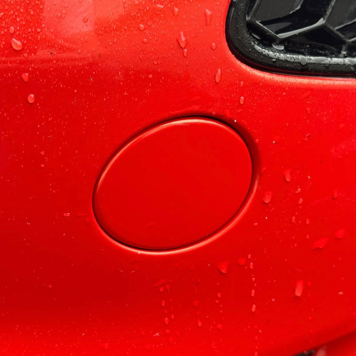 Genuine Ford Tow Eye Cover - Mk7.5 Fiesta ST180 - Painted Race Red