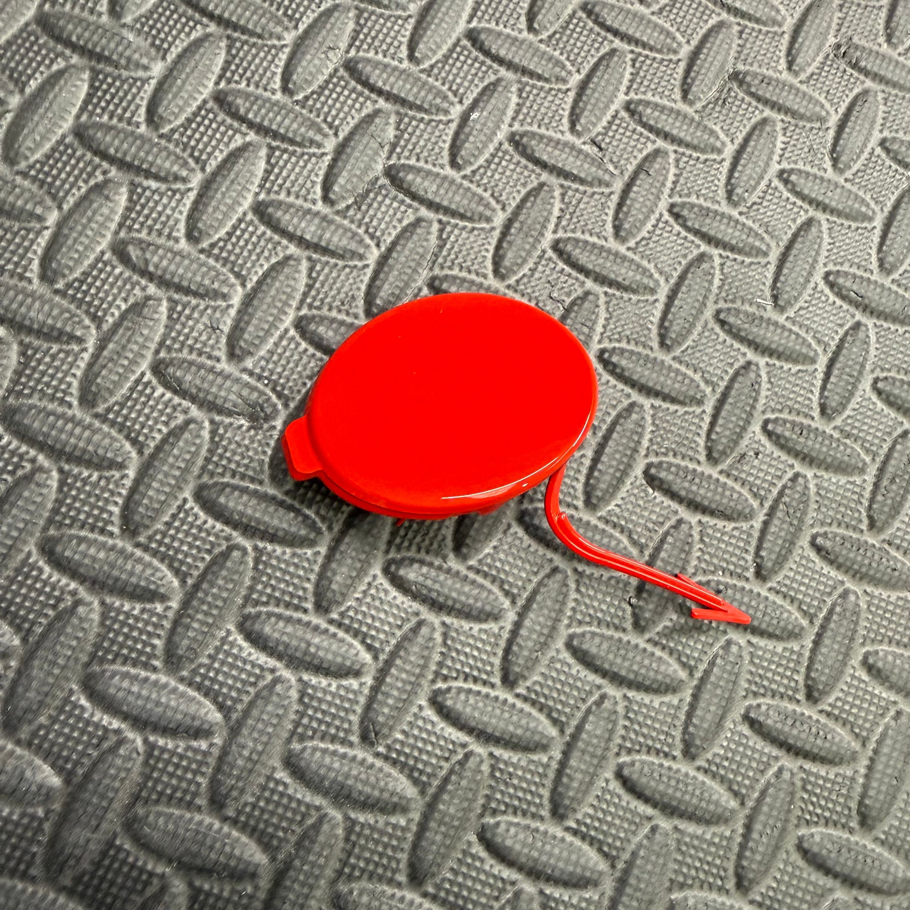 Genuine Ford Tow Eye Cover - Mk7.5 Fiesta ST180 - Painted Race Red