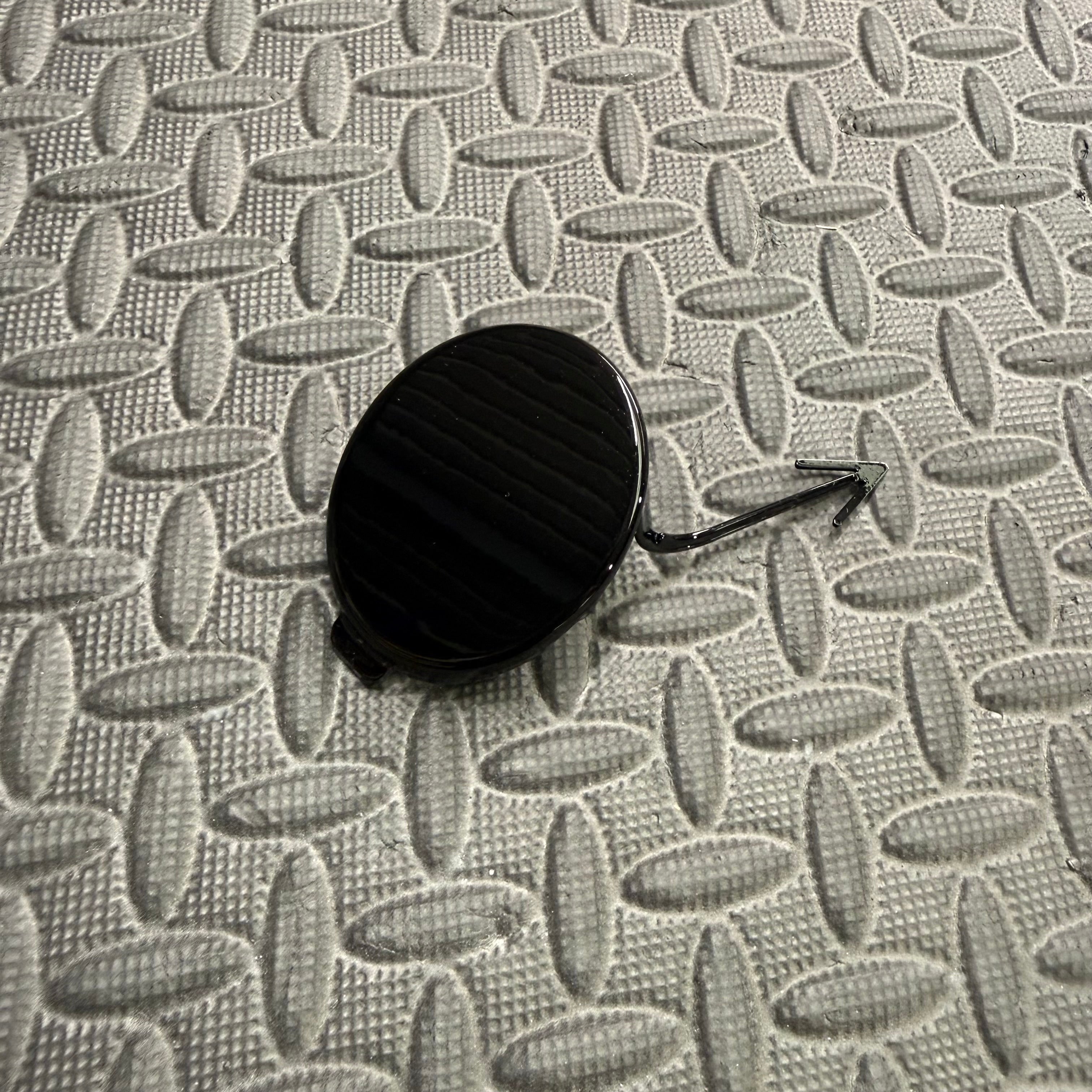 Genuine Ford Tow Eye Cover - Mk7.5 Fiesta ST180 - Painted Panther Black