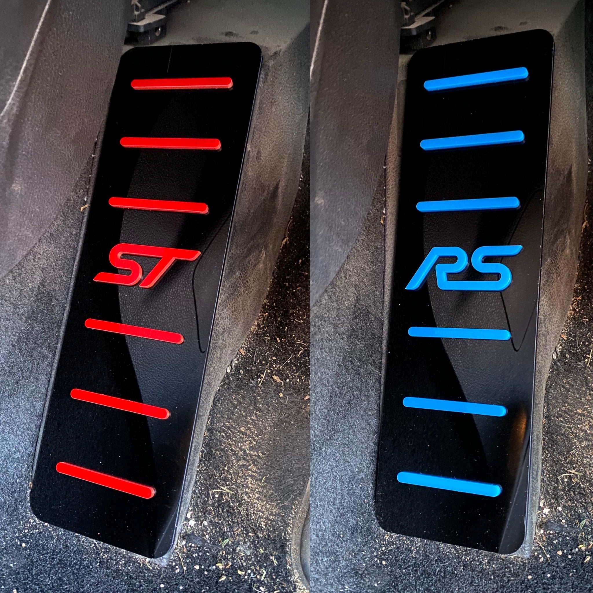 car foot rest plates ST or RS
