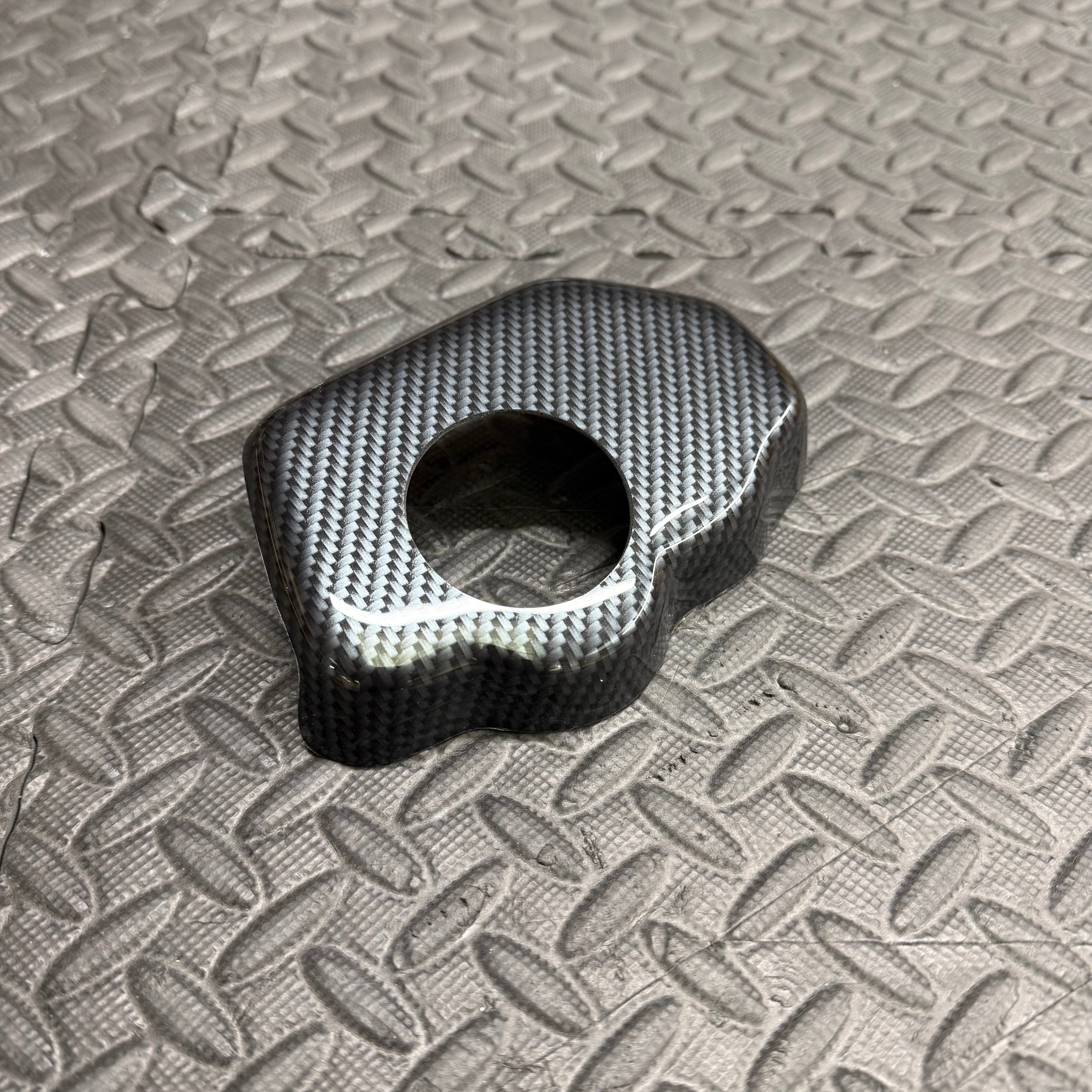 Proform Corsa D/E Brake Reservoir Cover - Deluxe Carbon Fiber Effect