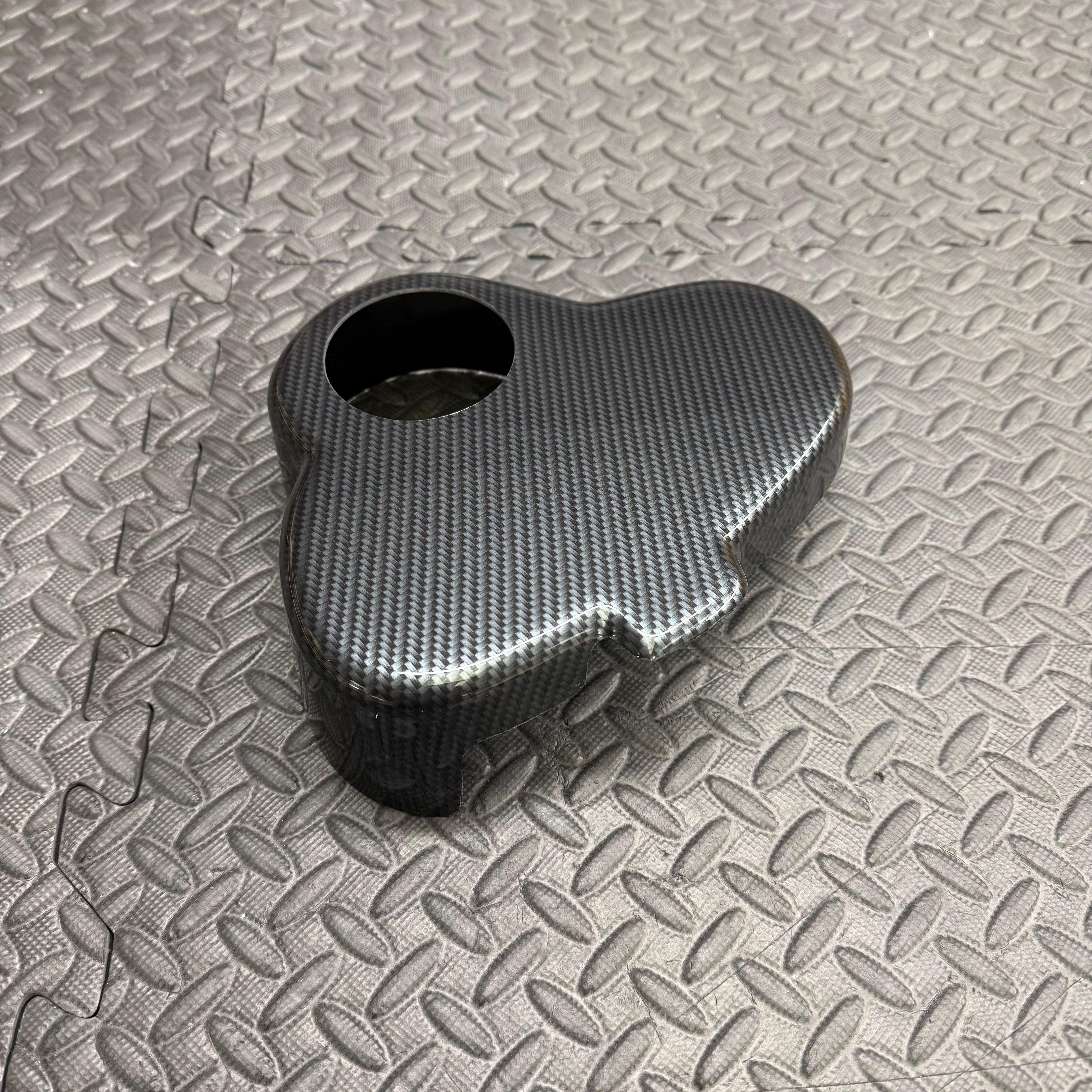 Proform Coolant Tank Cover - Vauxhall/Opel Corsa D (Inc VXR) - Deluxe Carbon Fibre Effect Plastic