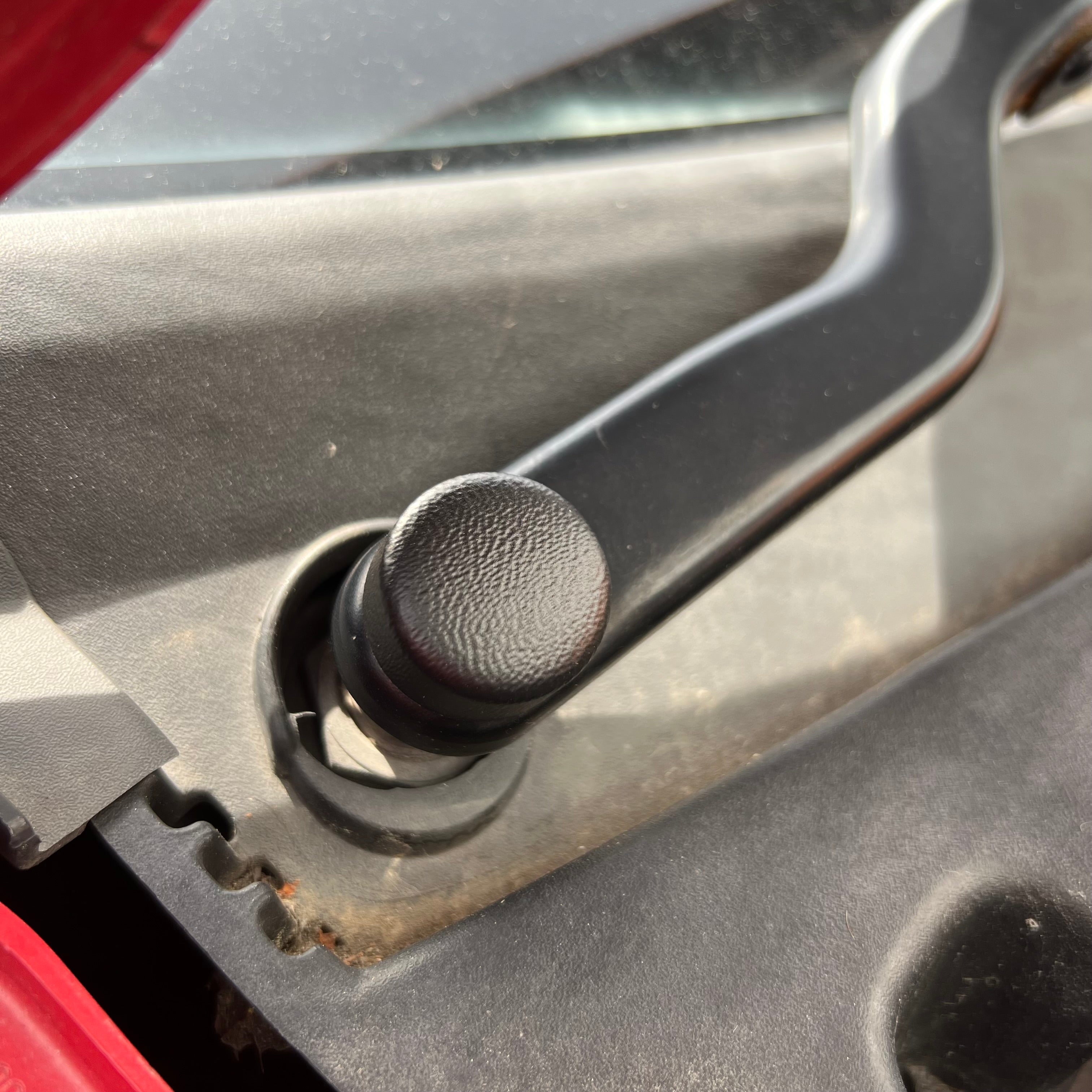 Proform Wiper Arm Bolt Rubber Covers - Mk6 Fiesta - Textured OEM Plastic